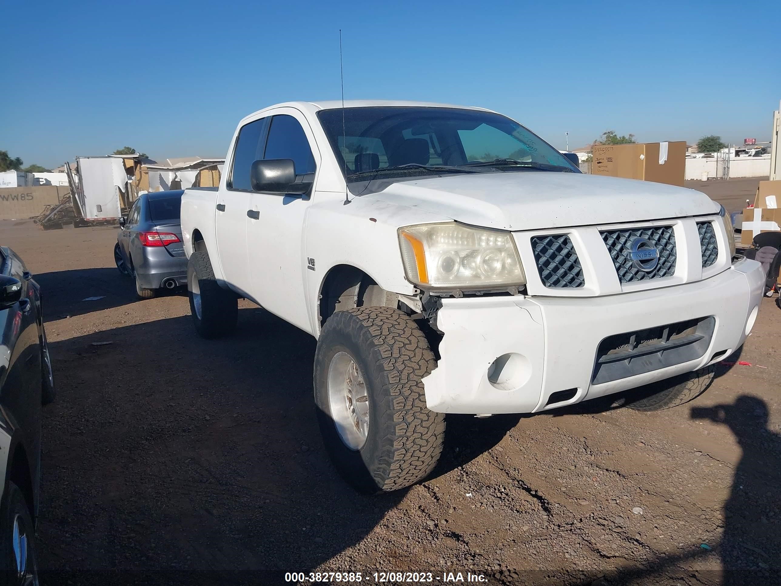 NISSAN TITAN 2004 1n6aa07a54n583784