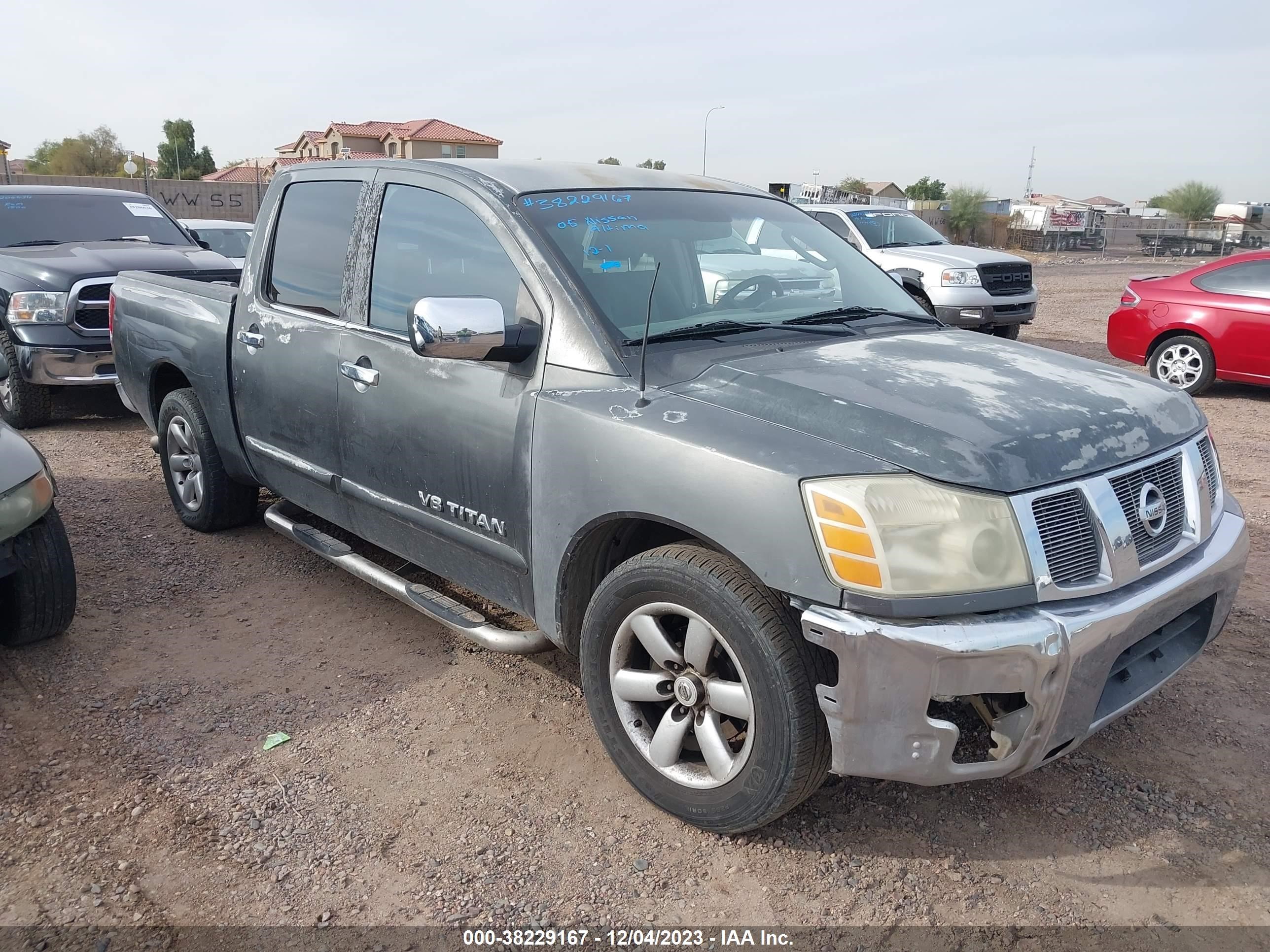 NISSAN TITAN 2005 1n6aa07a55n503742