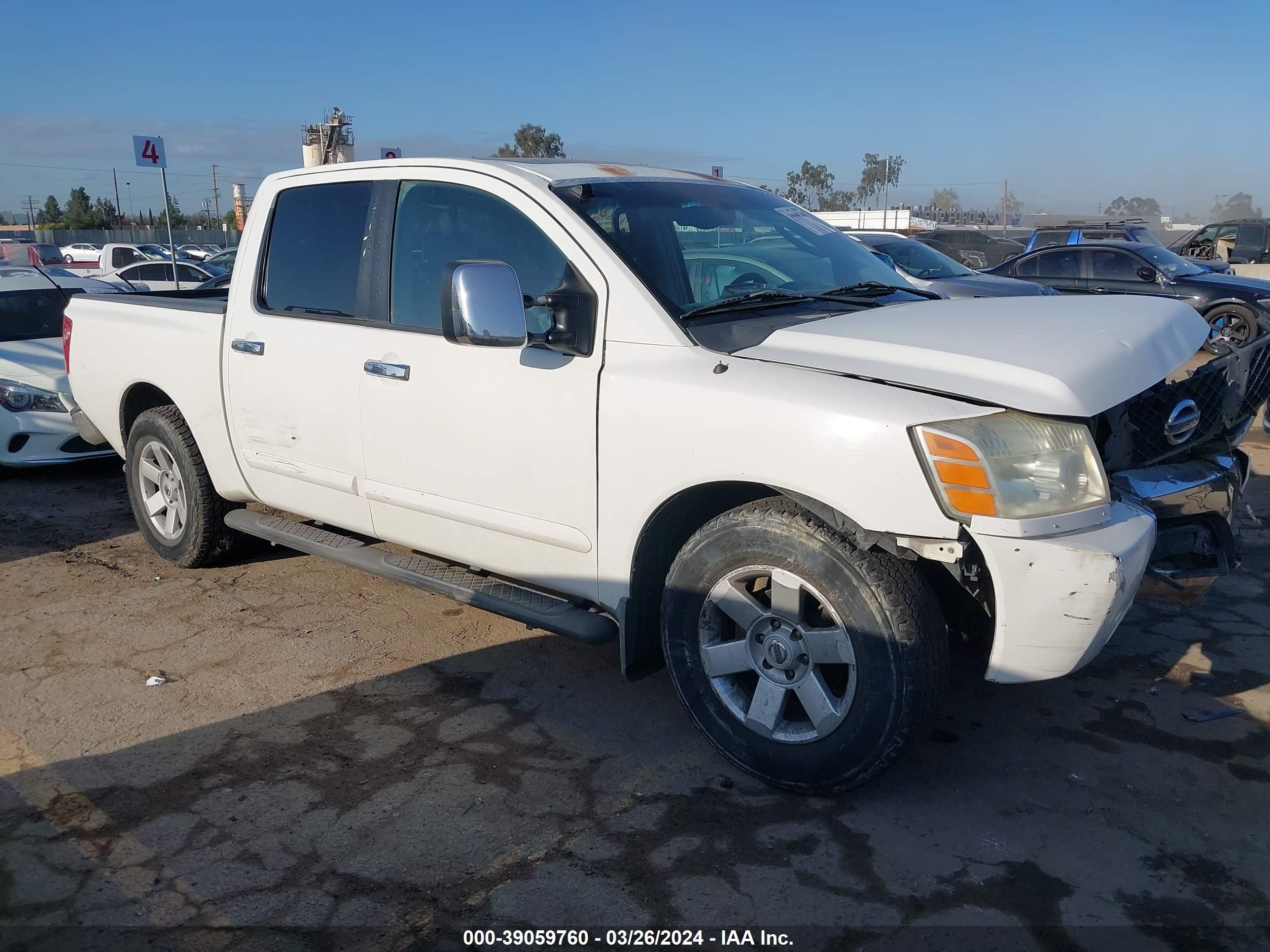 NISSAN TITAN 2005 1n6aa07a55n520461