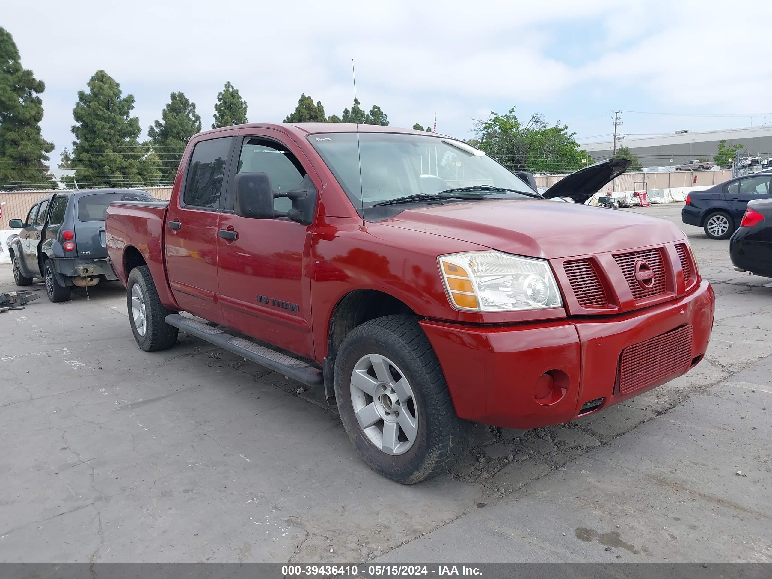 NISSAN TITAN 2005 1n6aa07a65n524163