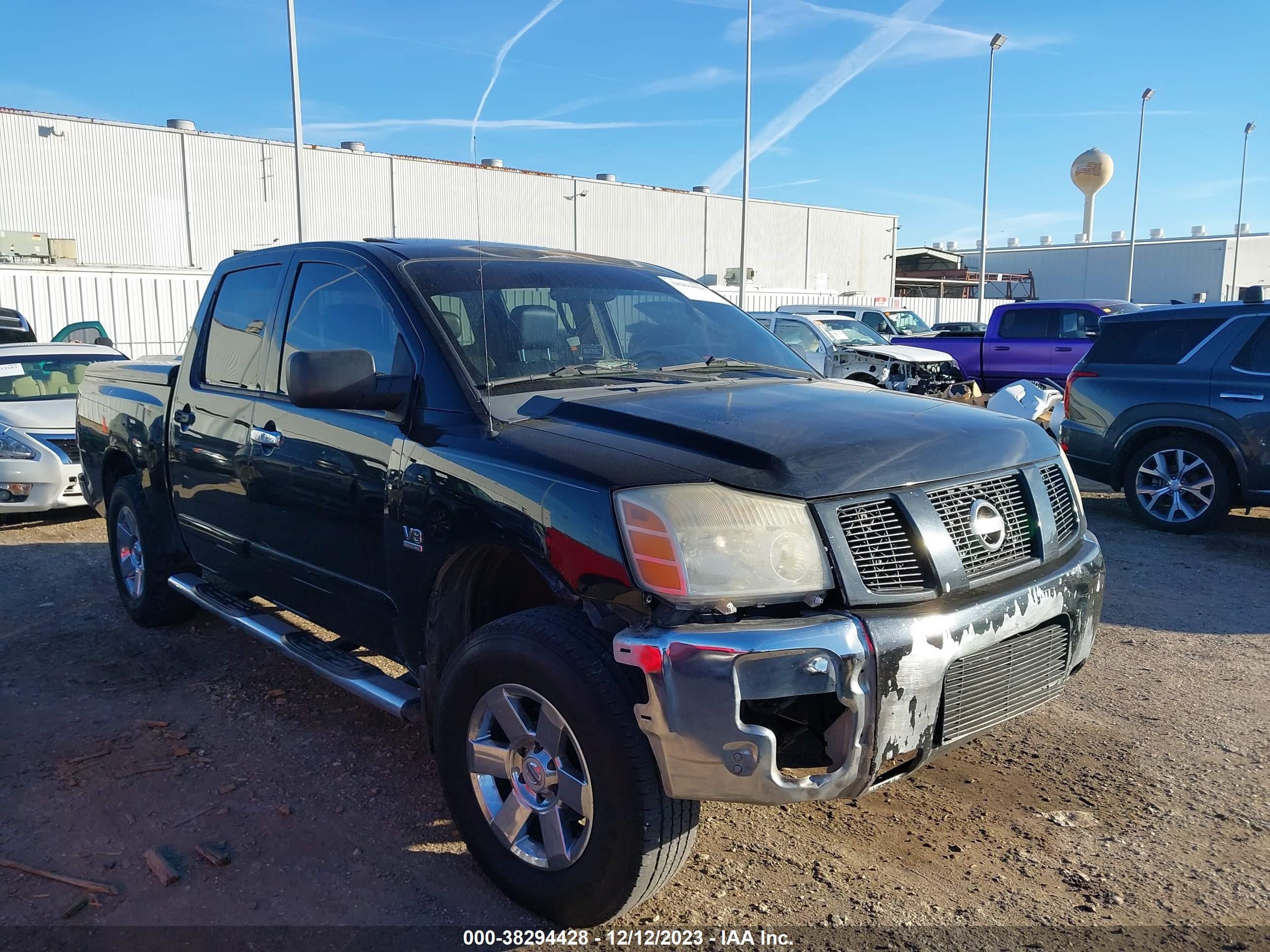 NISSAN TITAN 2004 1n6aa07a74n562046