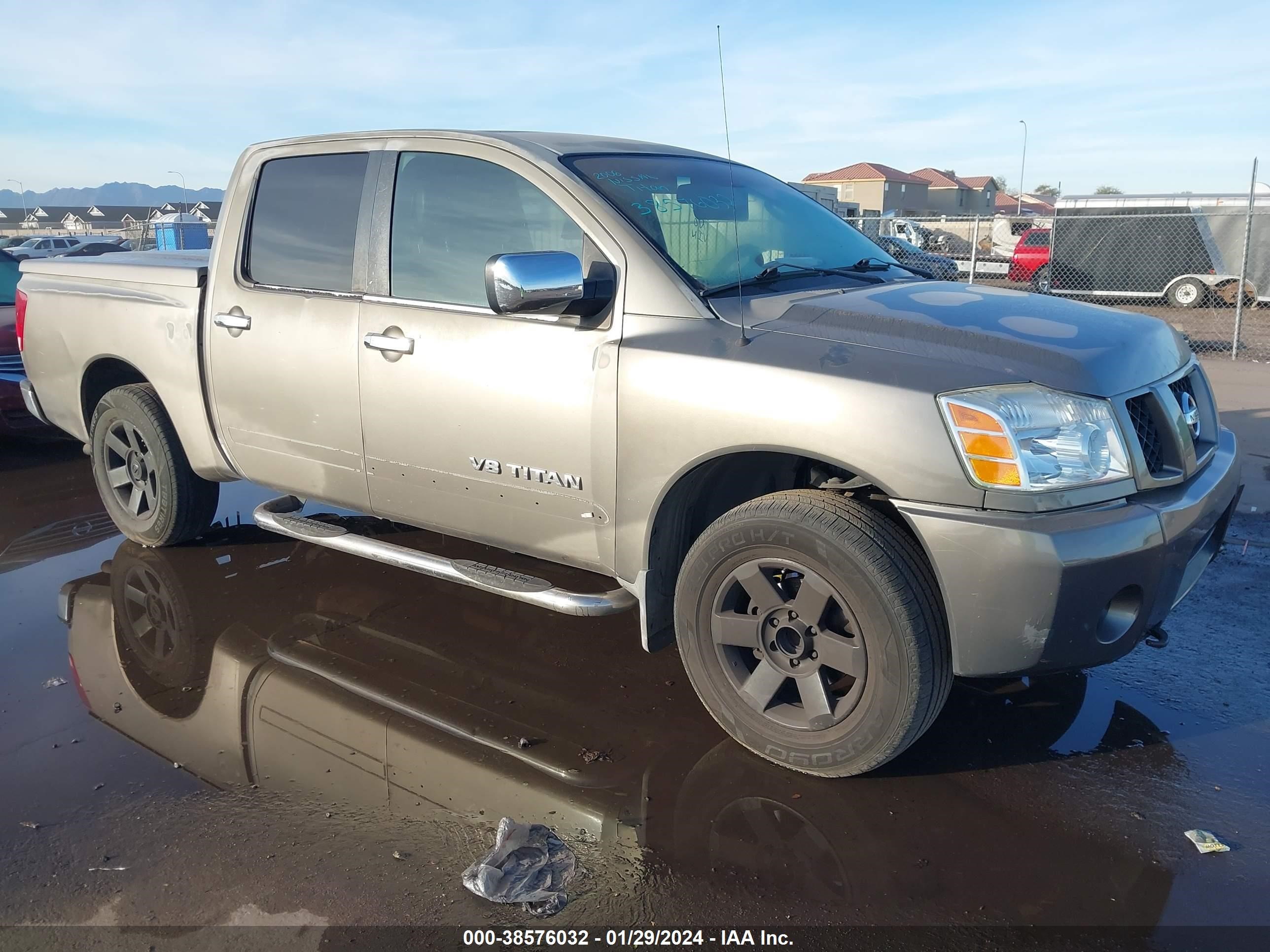 NISSAN TITAN 2006 1n6aa07a76n509270