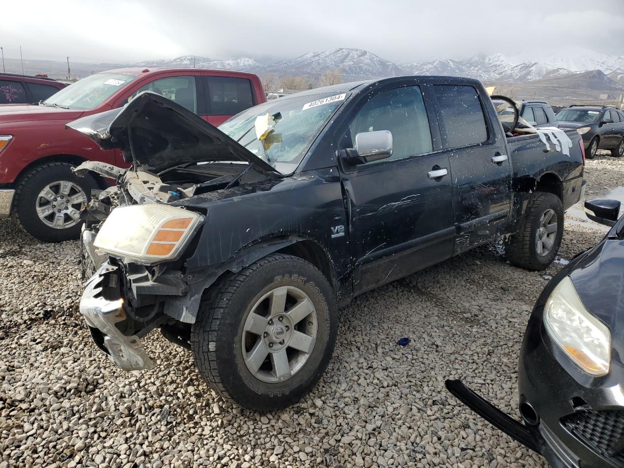 NISSAN TITAN 2004 1n6aa07ax4n537917