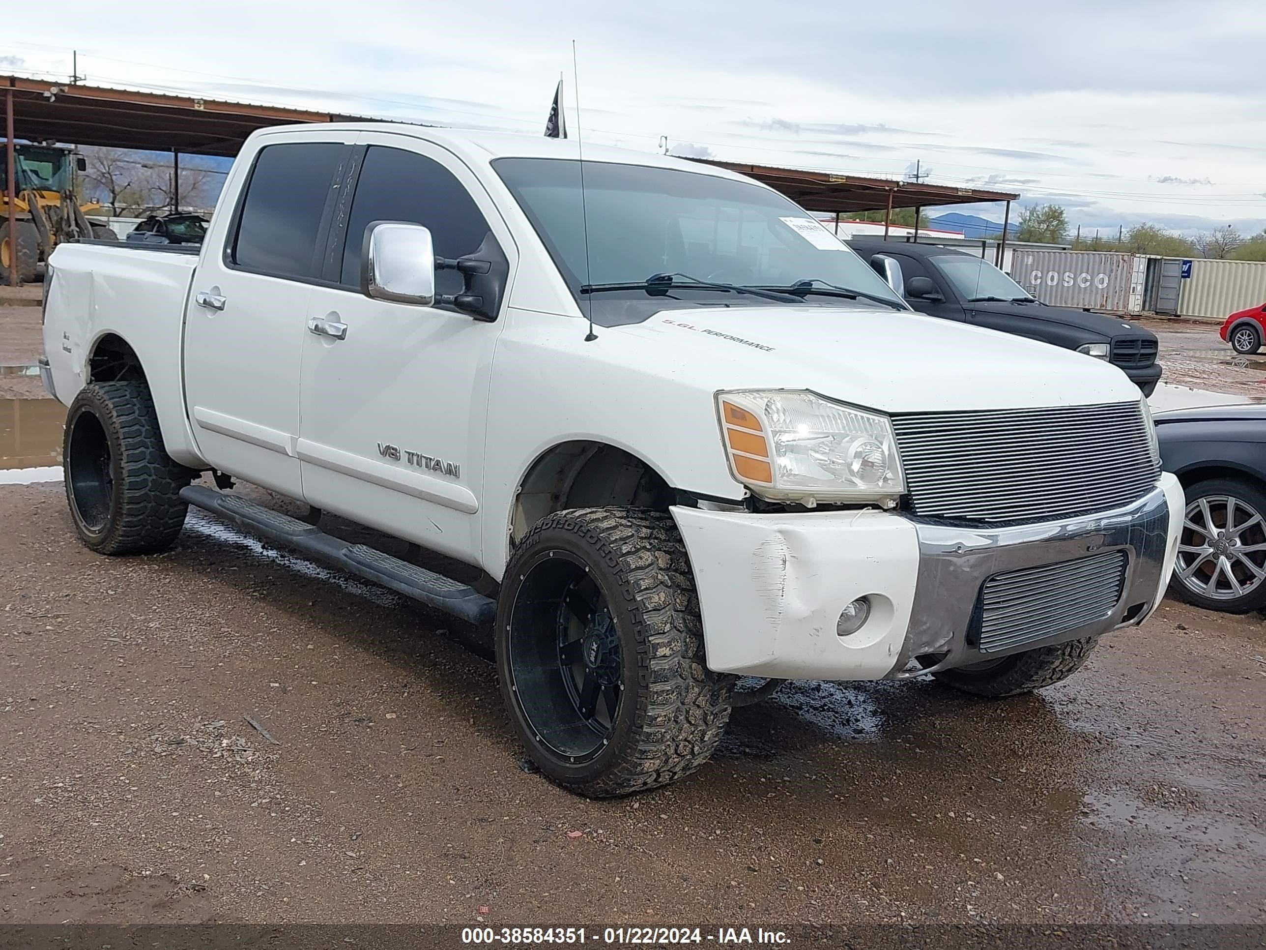 NISSAN TITAN 2007 1n6aa07ax7n215086