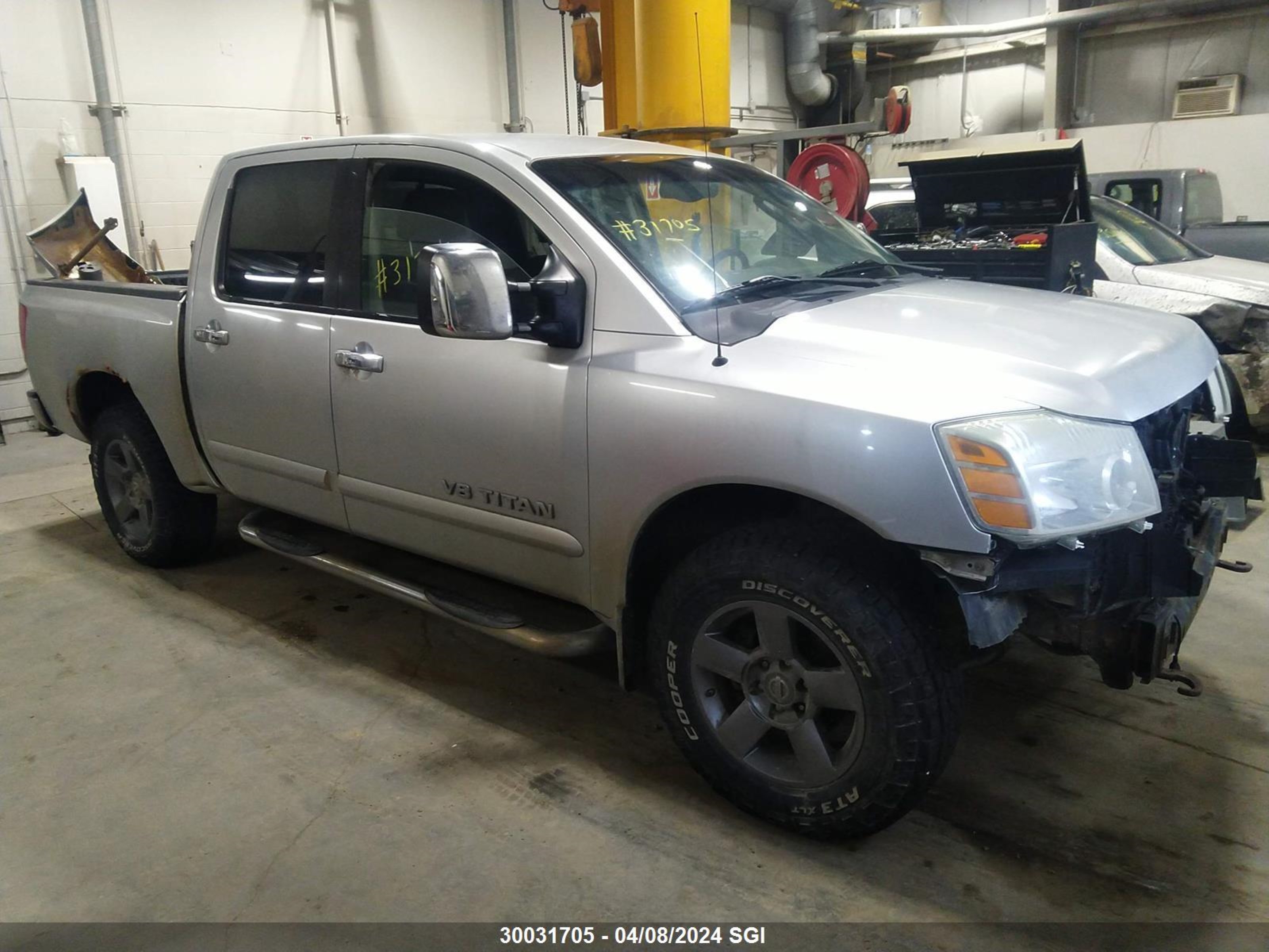 NISSAN TITAN 2005 1n6aa07b15n517503