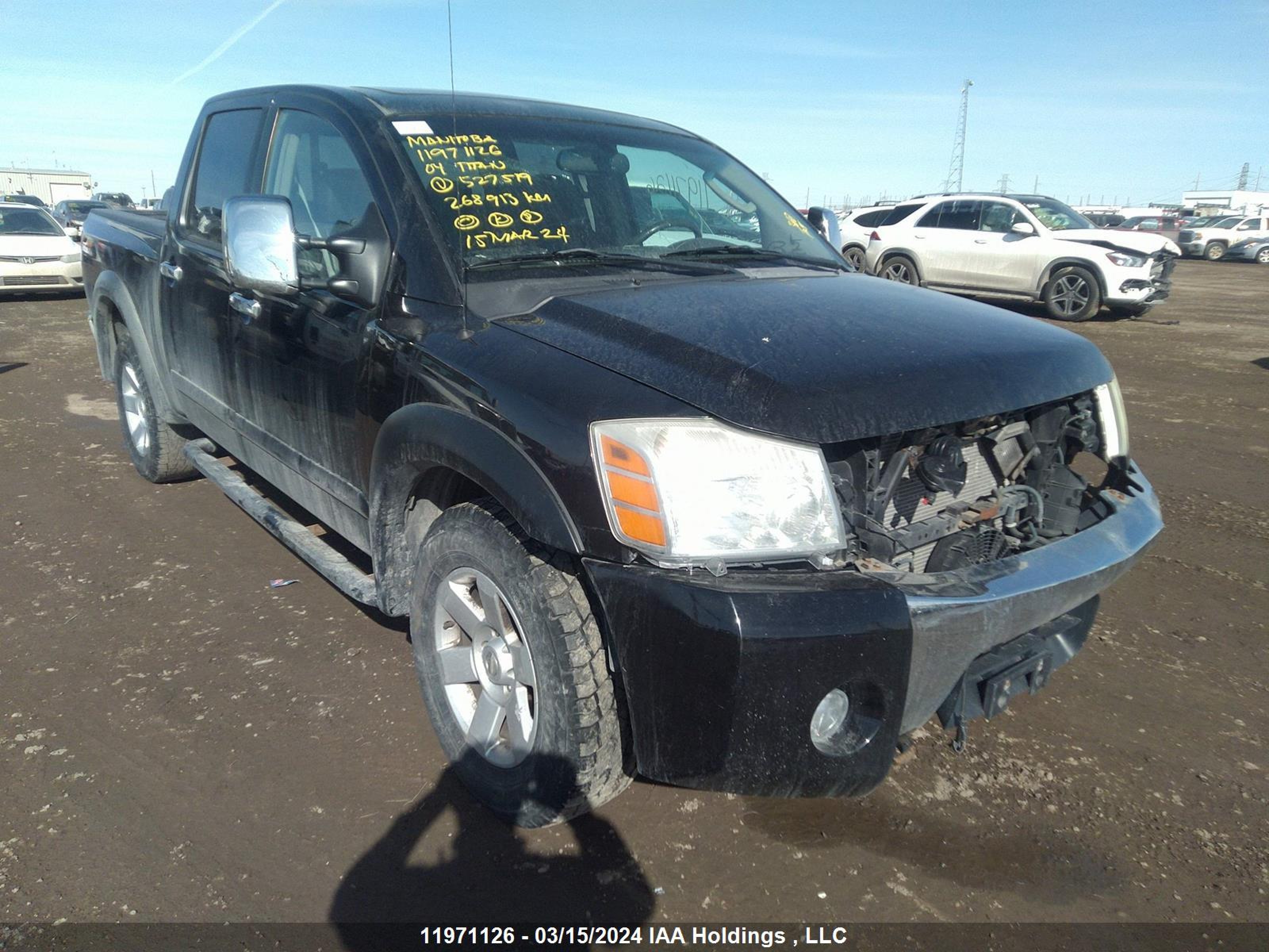 NISSAN TITAN 2004 1n6aa07b24n527519