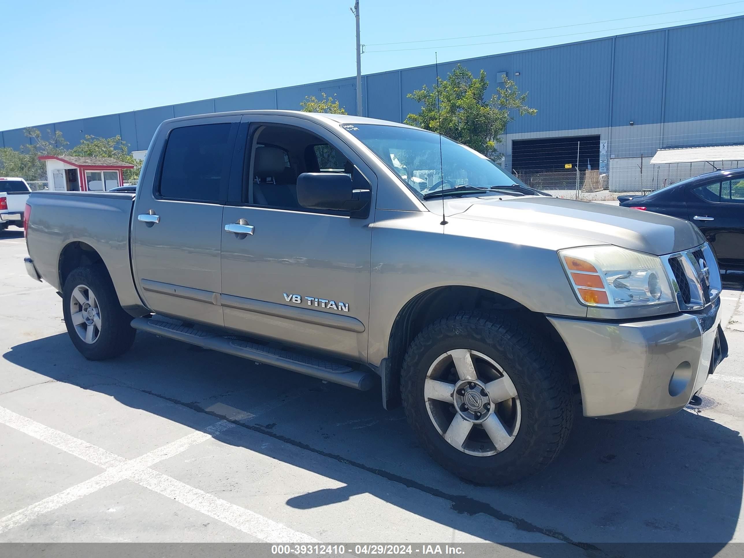 NISSAN TITAN 2007 1n6aa07b27n231498