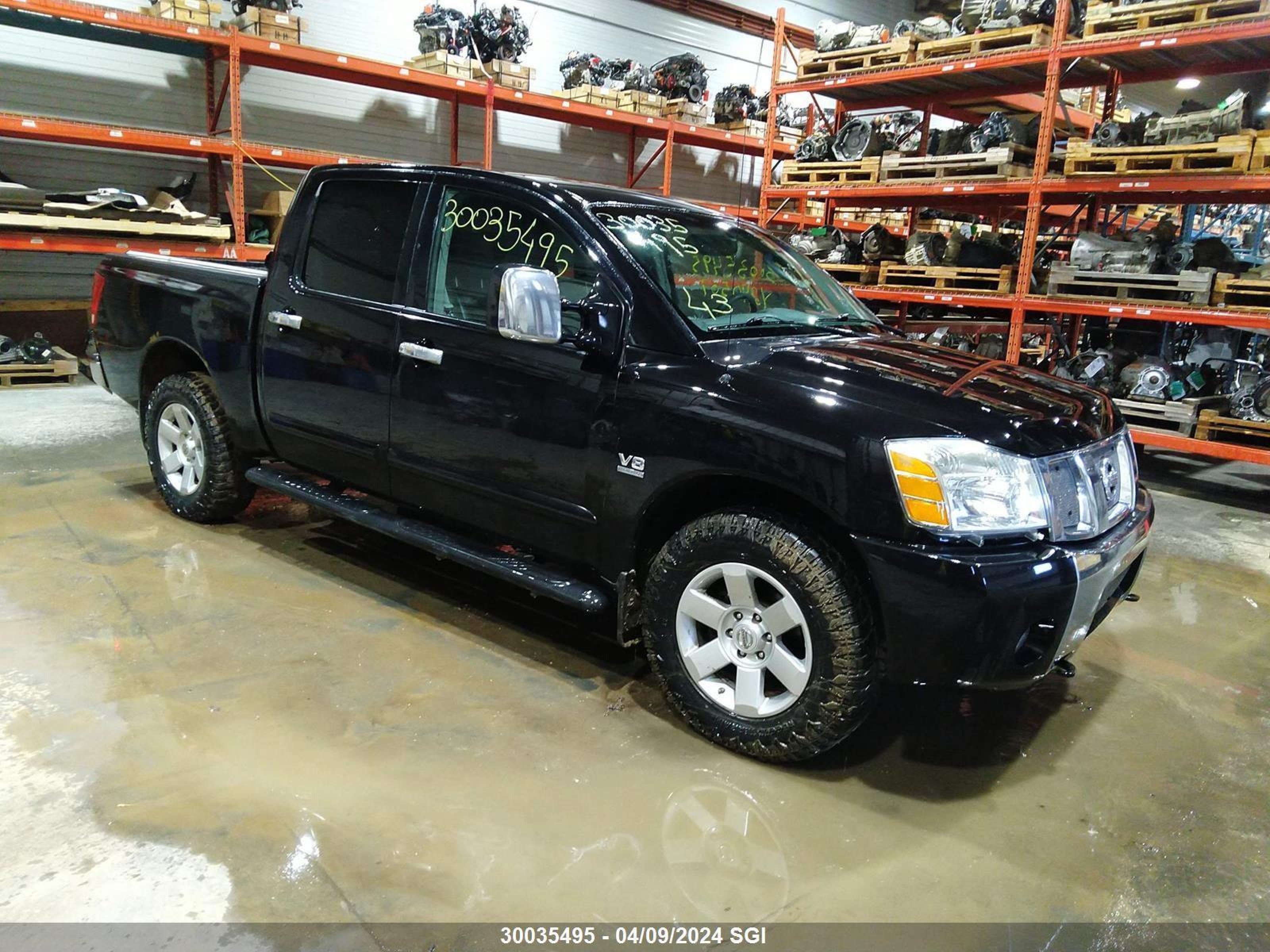 NISSAN TITAN 2004 1n6aa07b44n555807