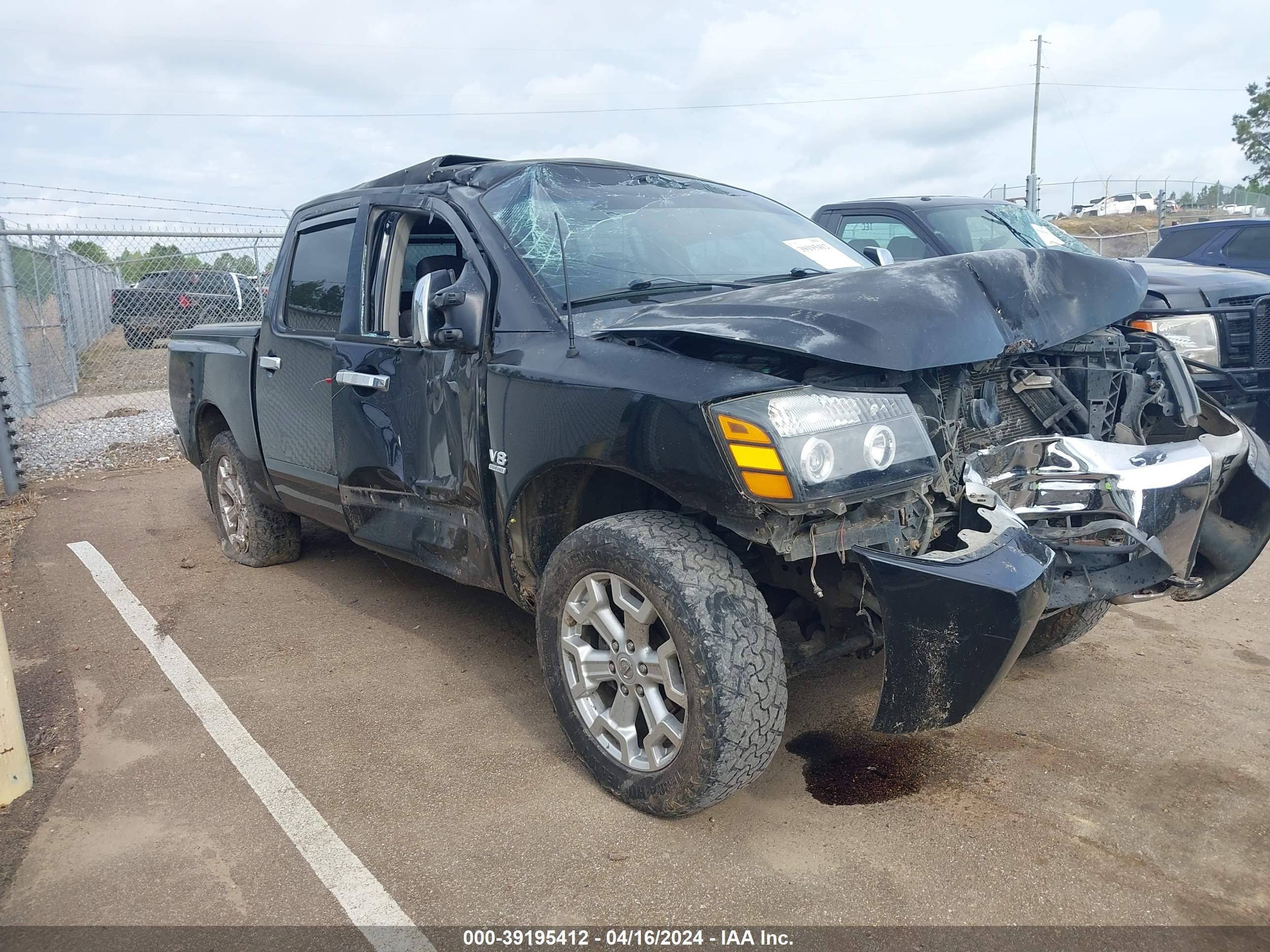 NISSAN TITAN 2004 1n6aa07b44n564507