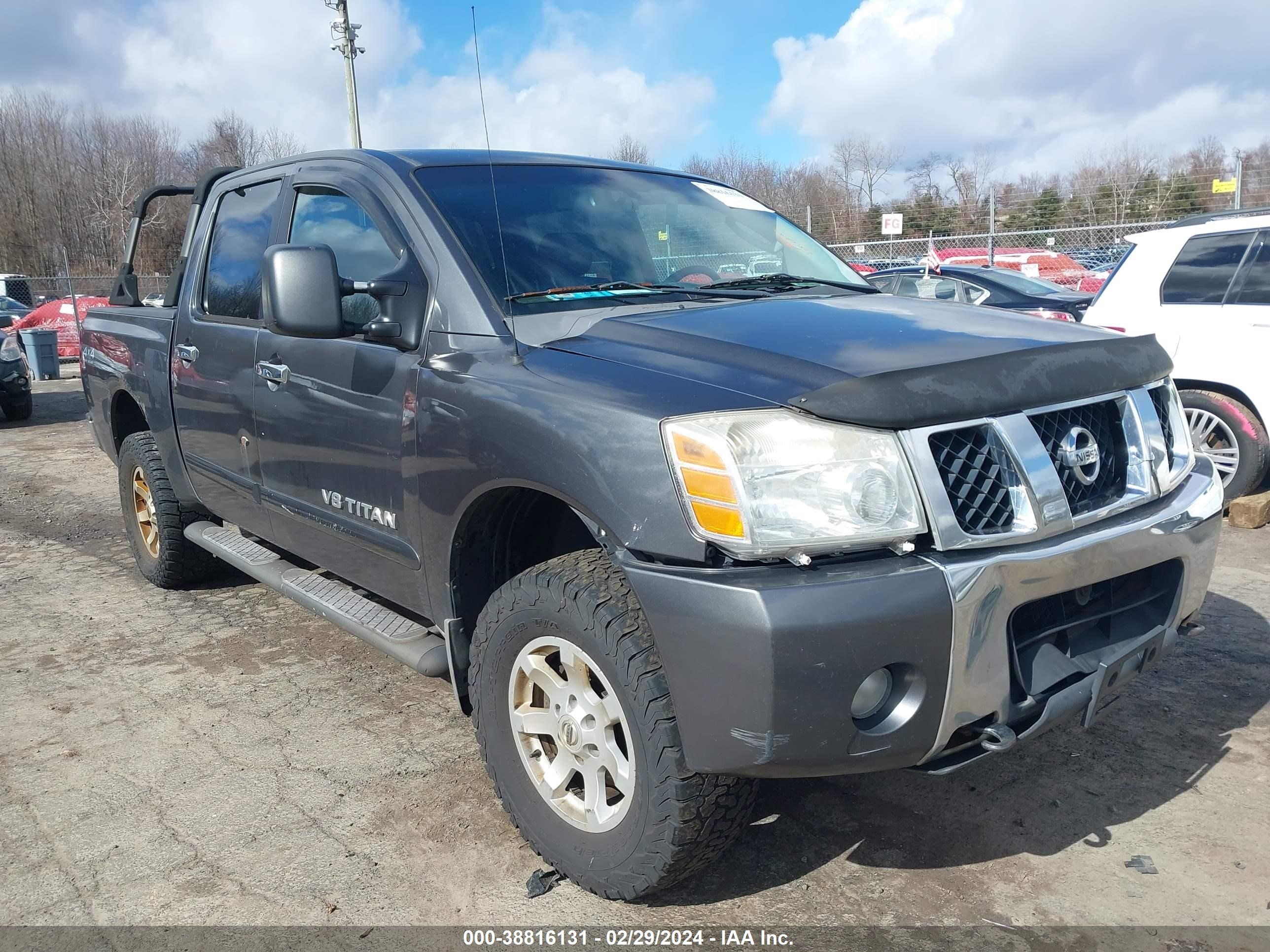 NISSAN TITAN 2007 1n6aa07b47n217036