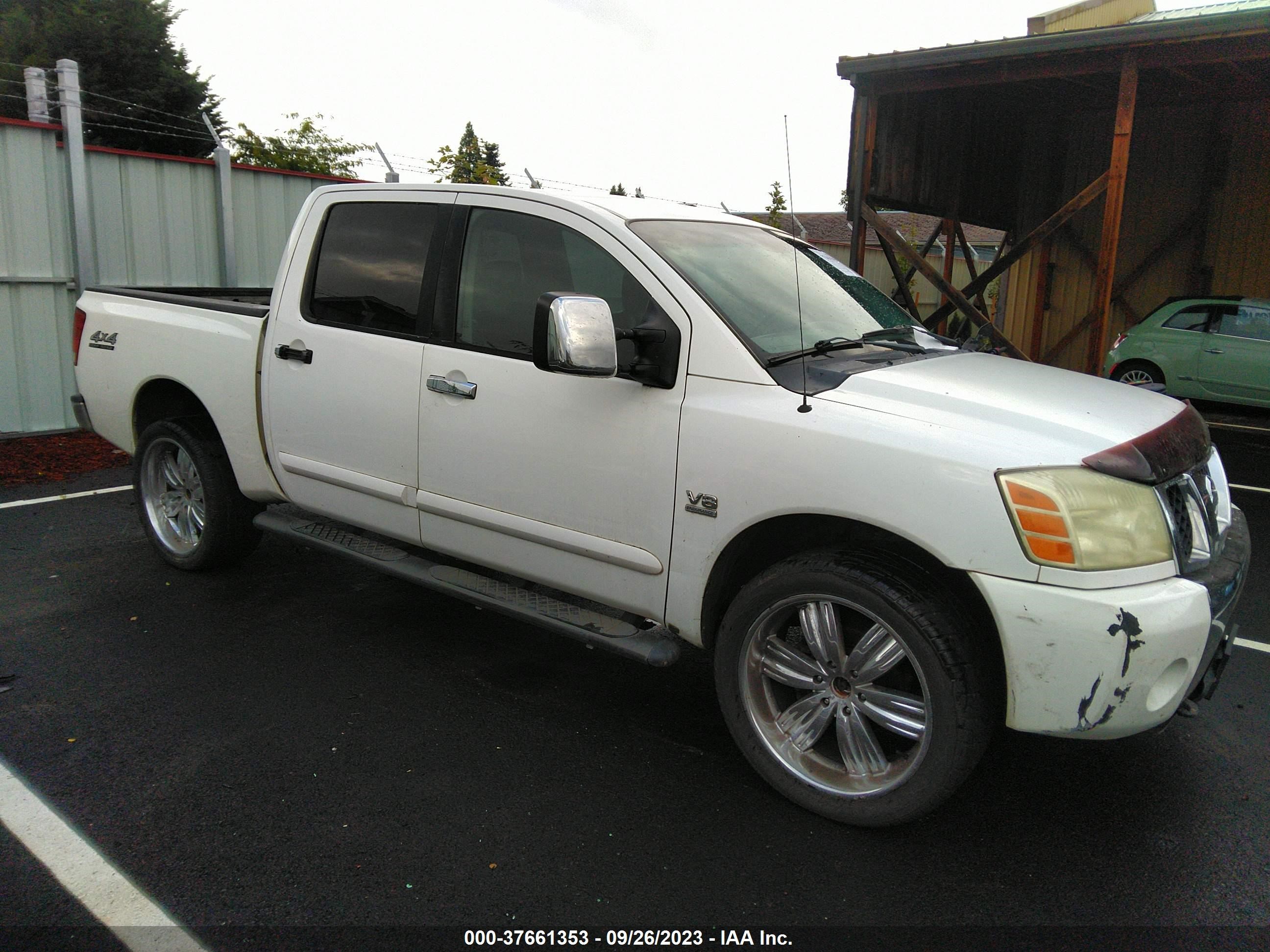 NISSAN TITAN 2004 1n6aa07b54n520743