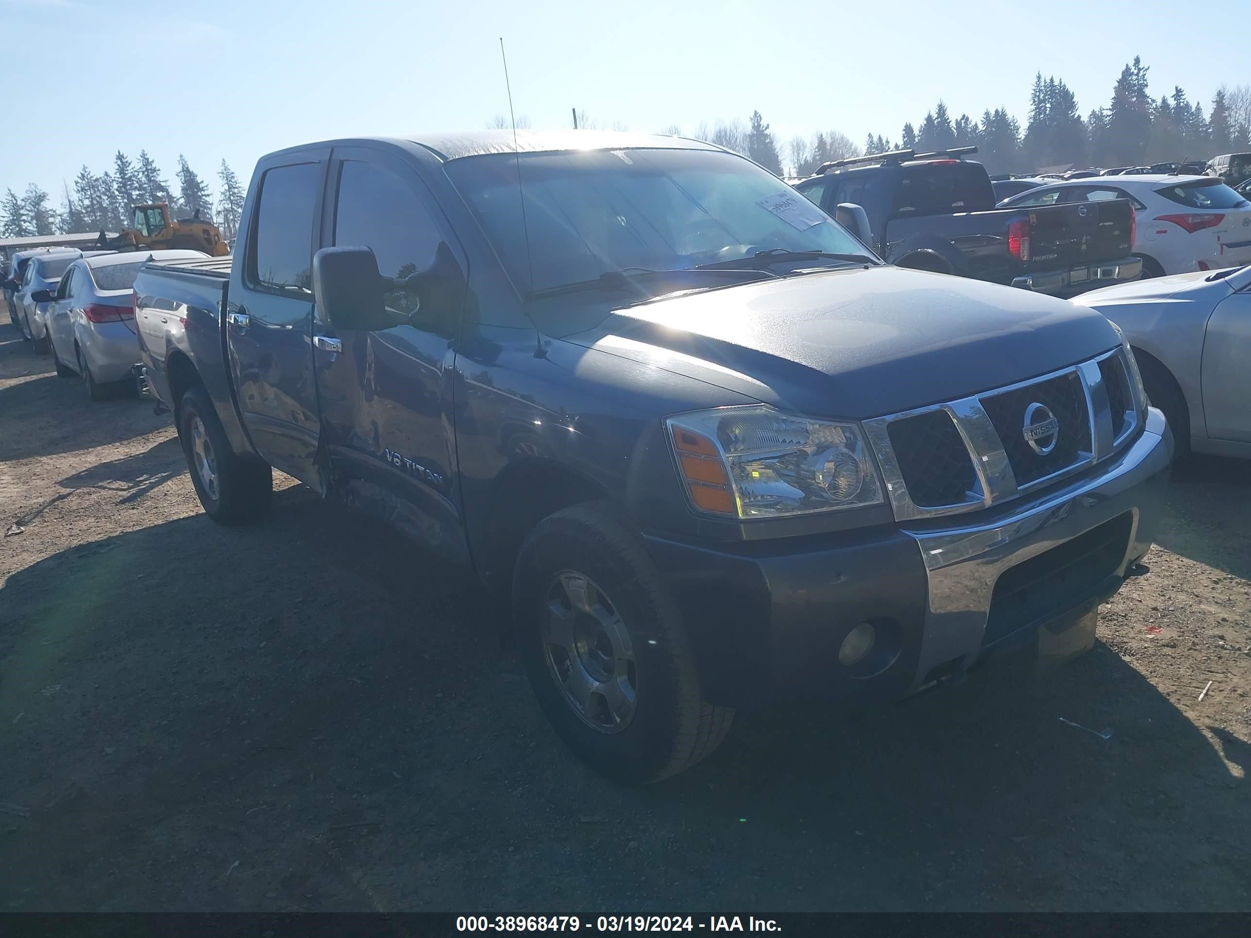 NISSAN TITAN 2005 1n6aa07b55n550973