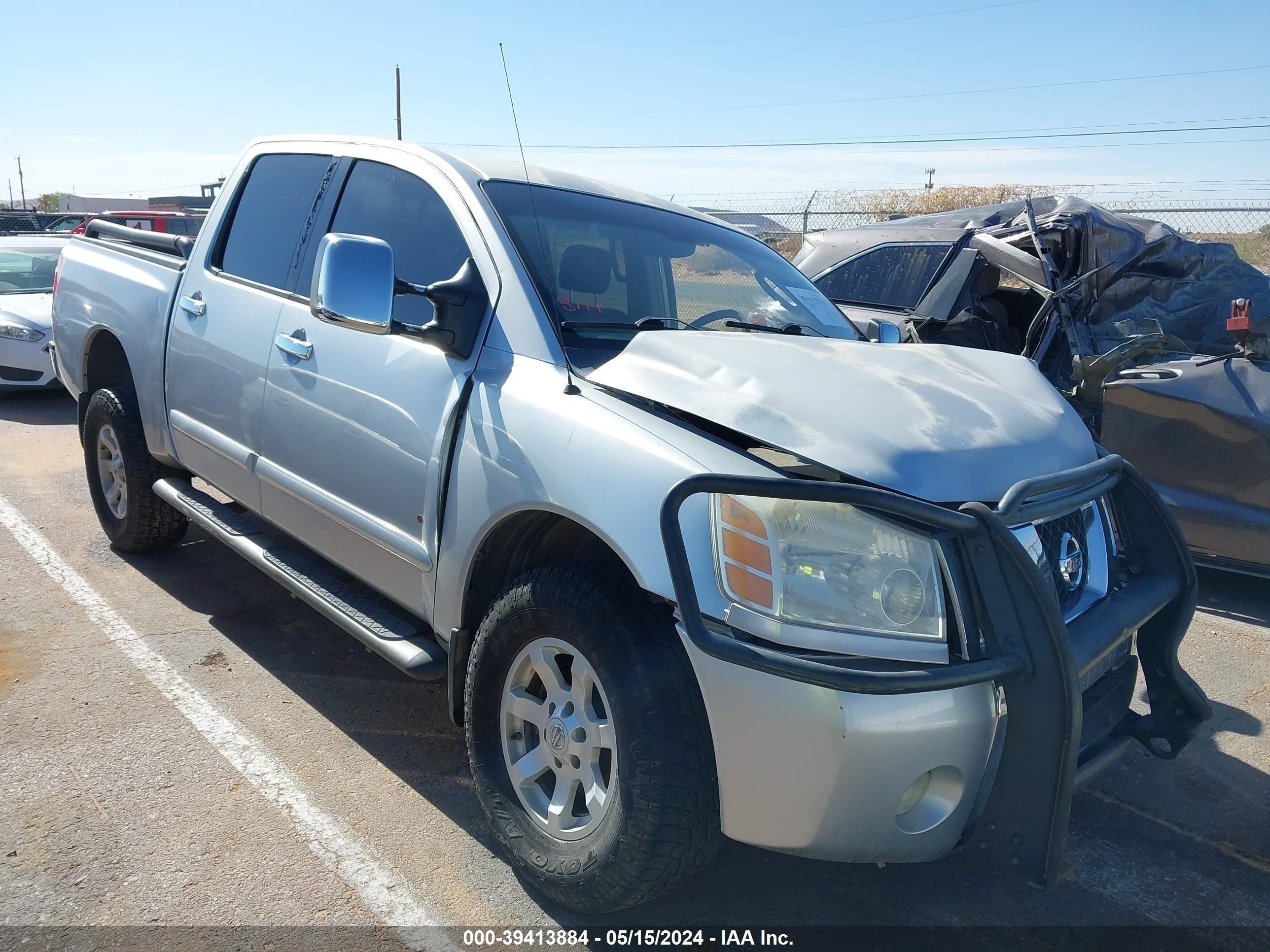 NISSAN TITAN 2004 1n6aa07b64n588338