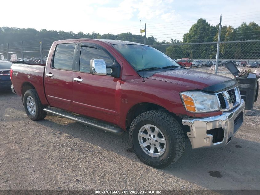 NISSAN TITAN 2004 1n6aa07b74n543022