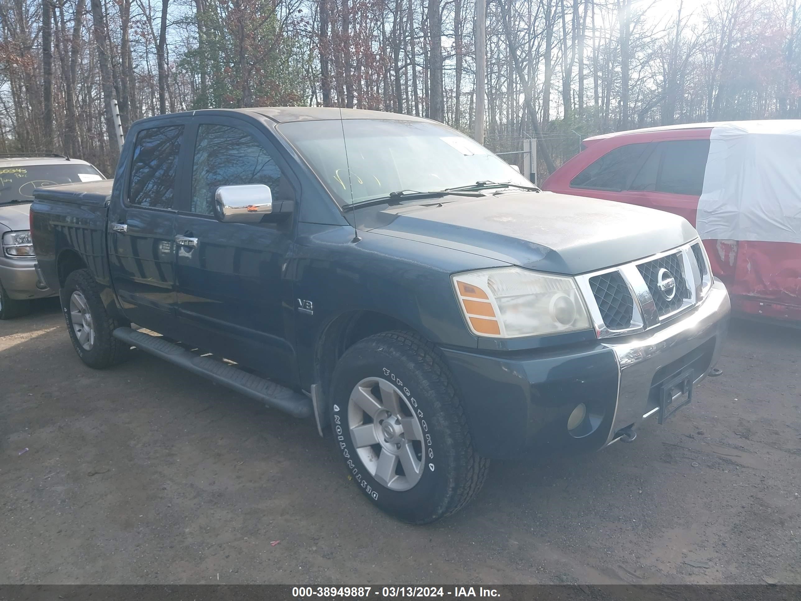 NISSAN TITAN 2004 1n6aa07bx4n507065