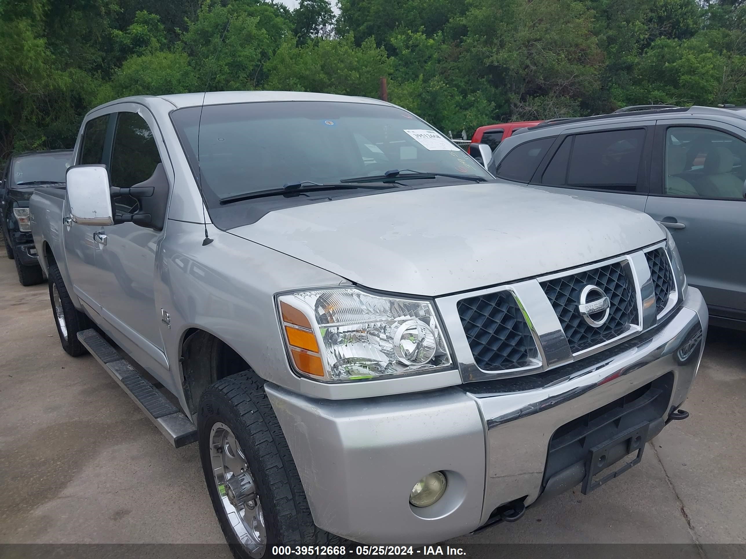 NISSAN TITAN 2004 1n6aa07bx4n537229