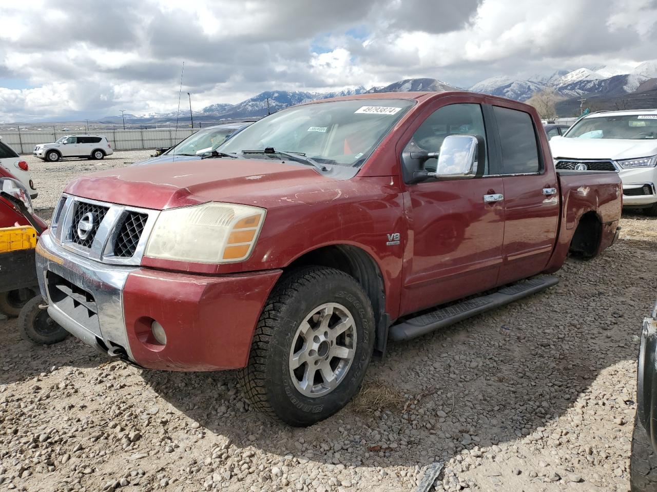 NISSAN TITAN 2004 1n6aa07bx4n564771