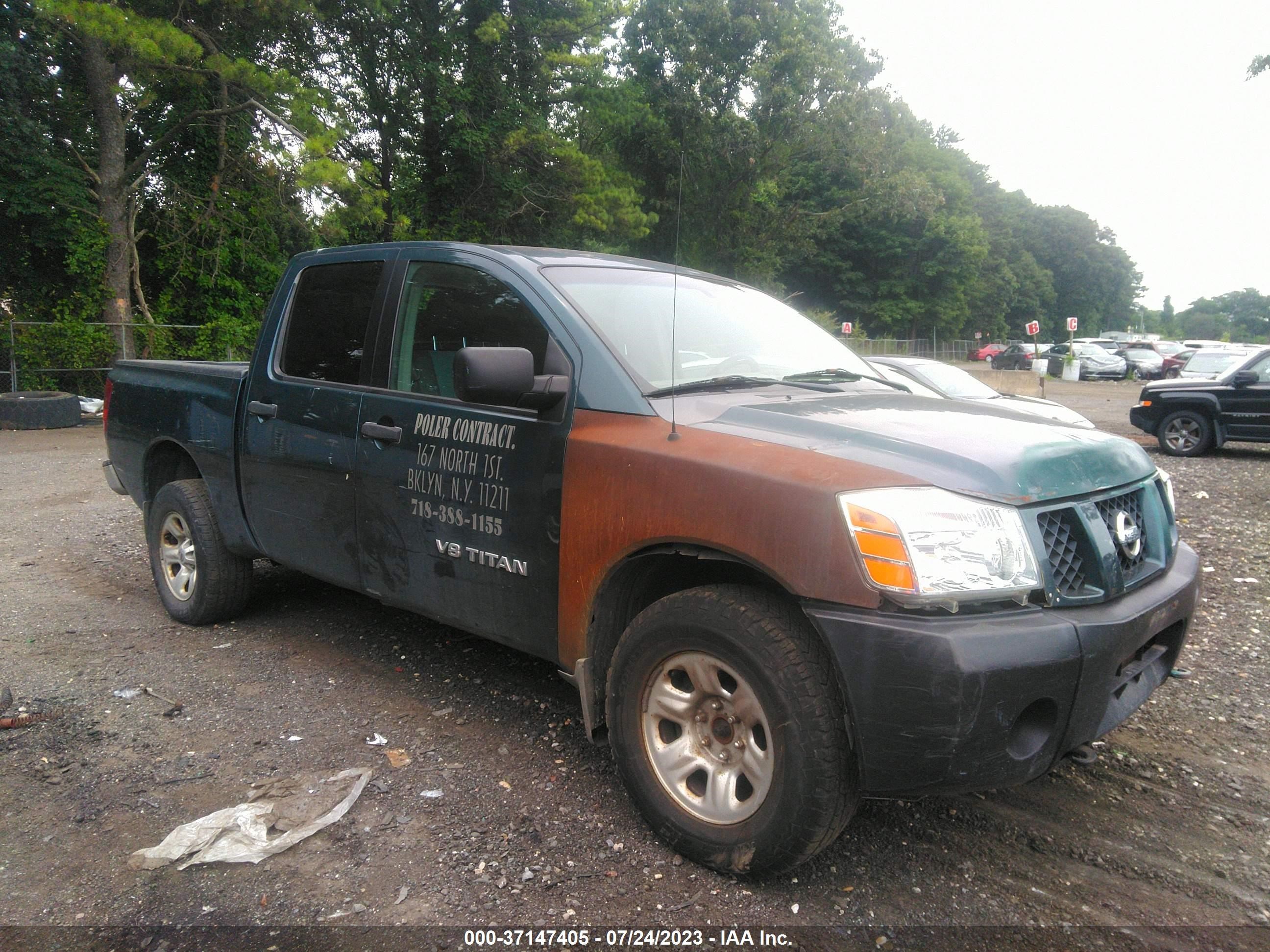 NISSAN TITAN 2006 1n6aa07bx6n504766