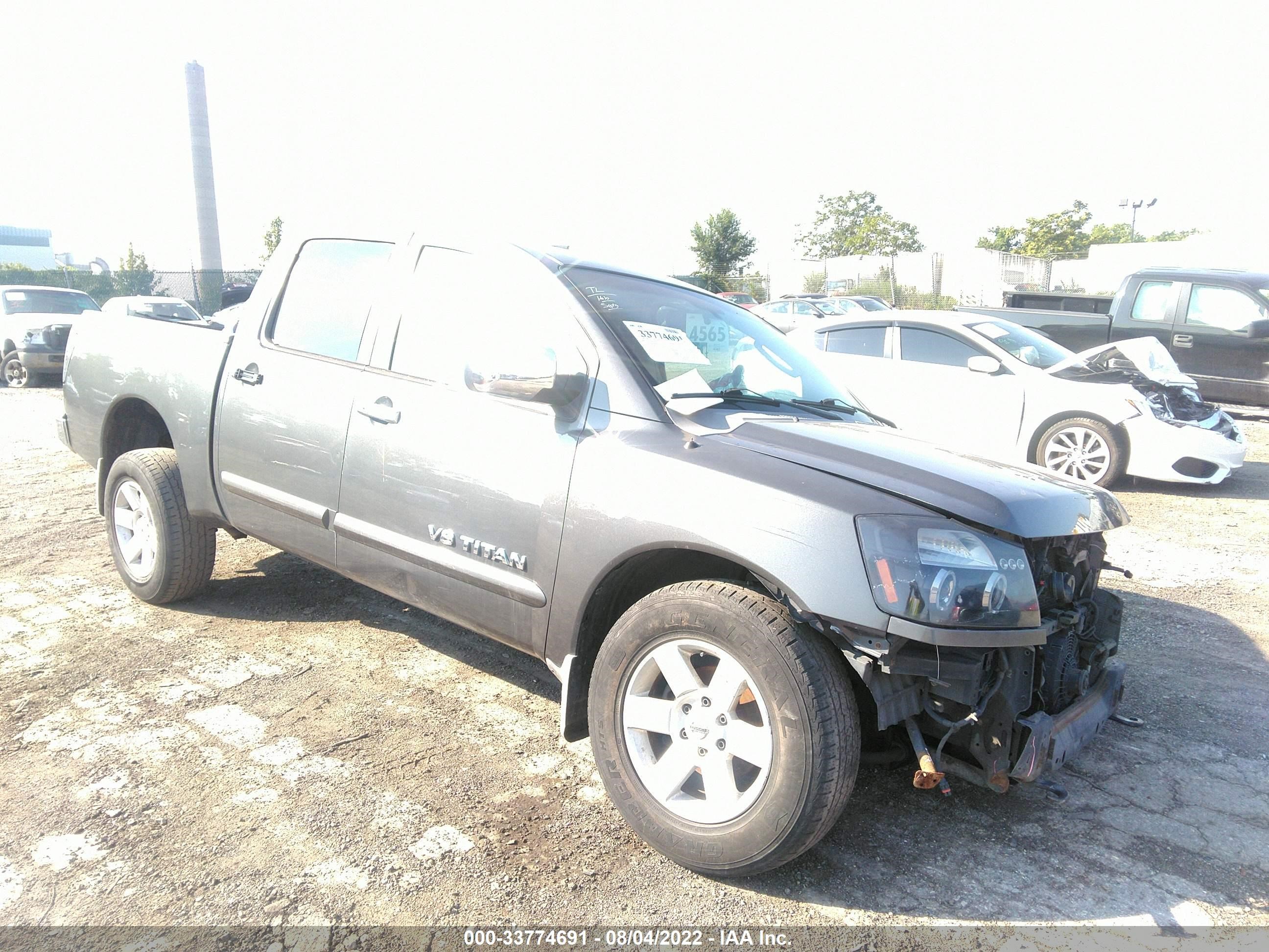 NISSAN TITAN 2006 1n6aa07bx6n508445