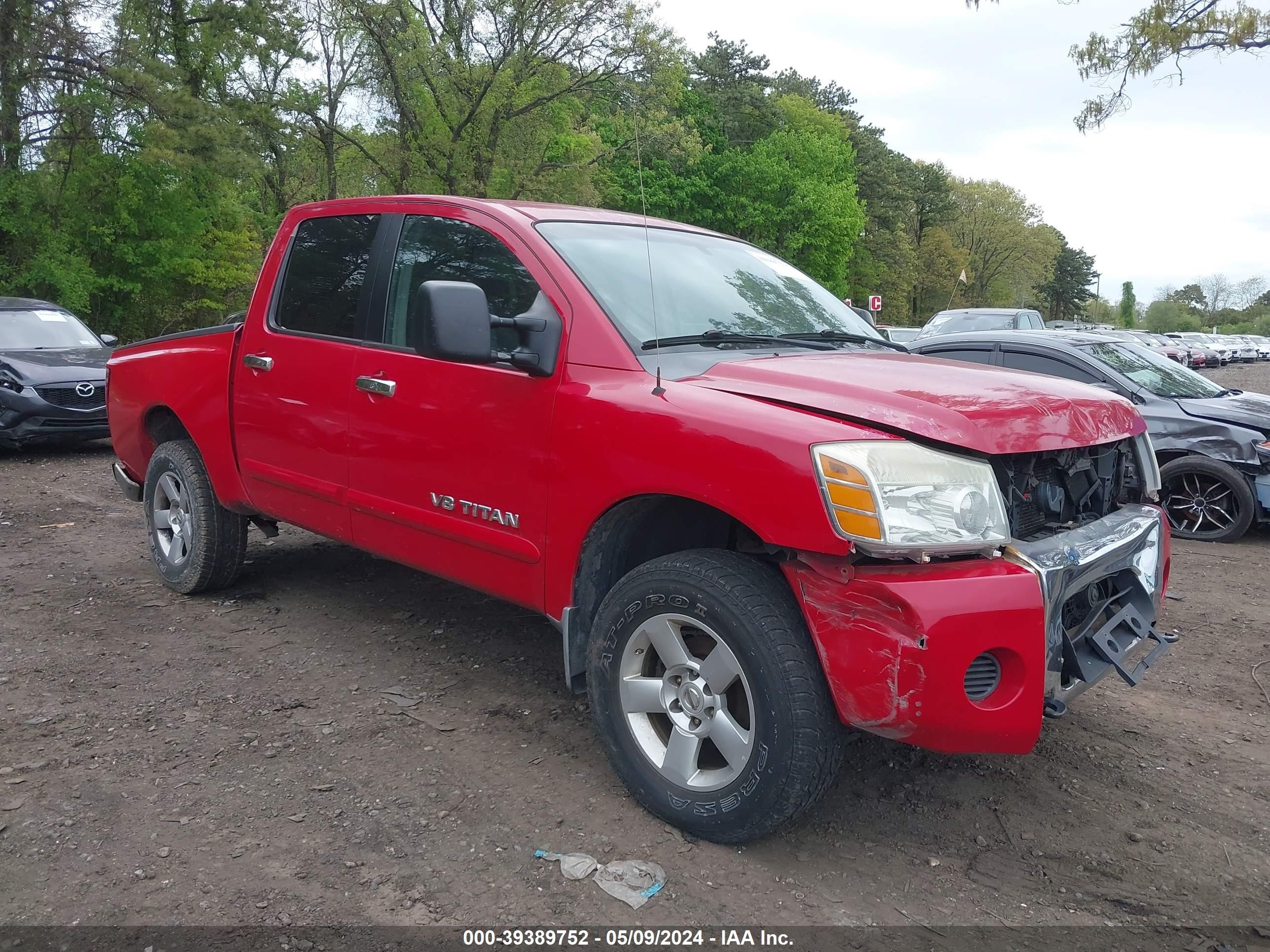 NISSAN TITAN 2006 1n6aa07bx6n559766