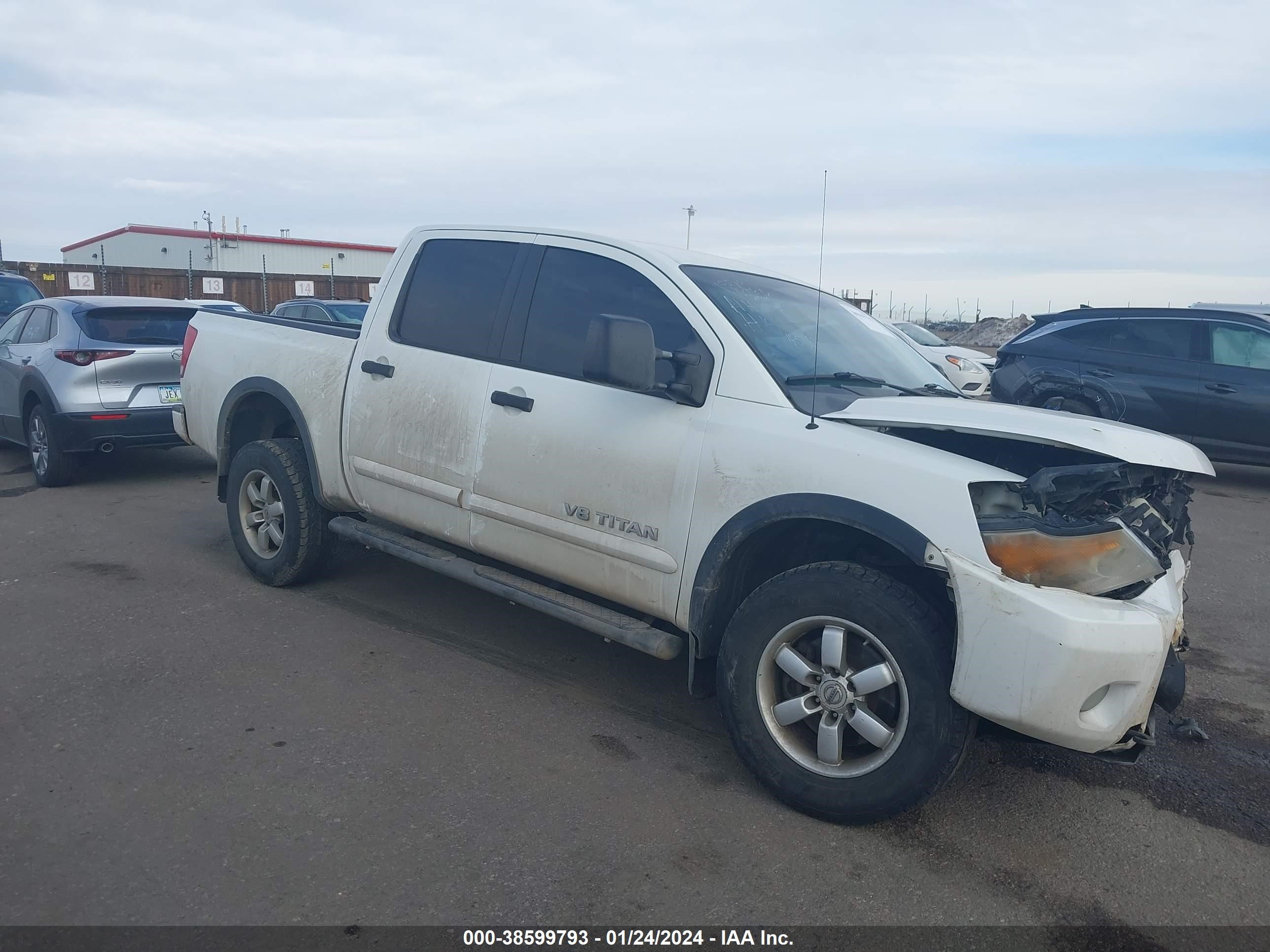 NISSAN TITAN 2008 1n6aa07c58n344548