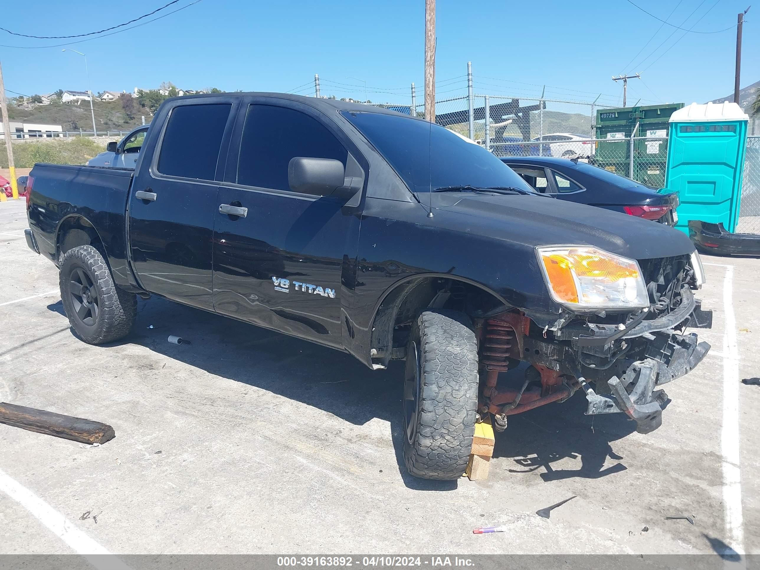 NISSAN TITAN 2008 1n6aa07d08n338164