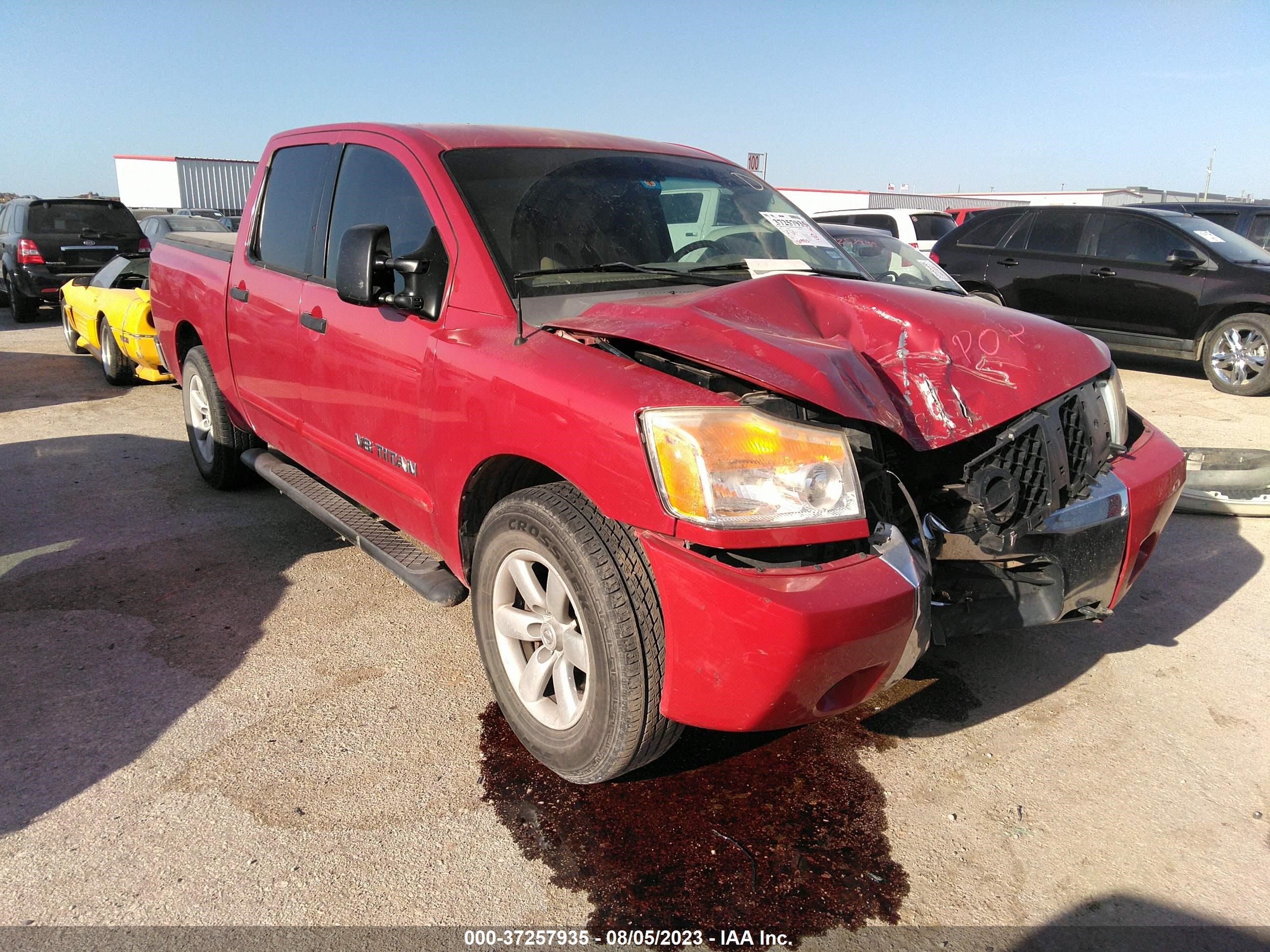 NISSAN TITAN 2008 1n6aa07d78n305601