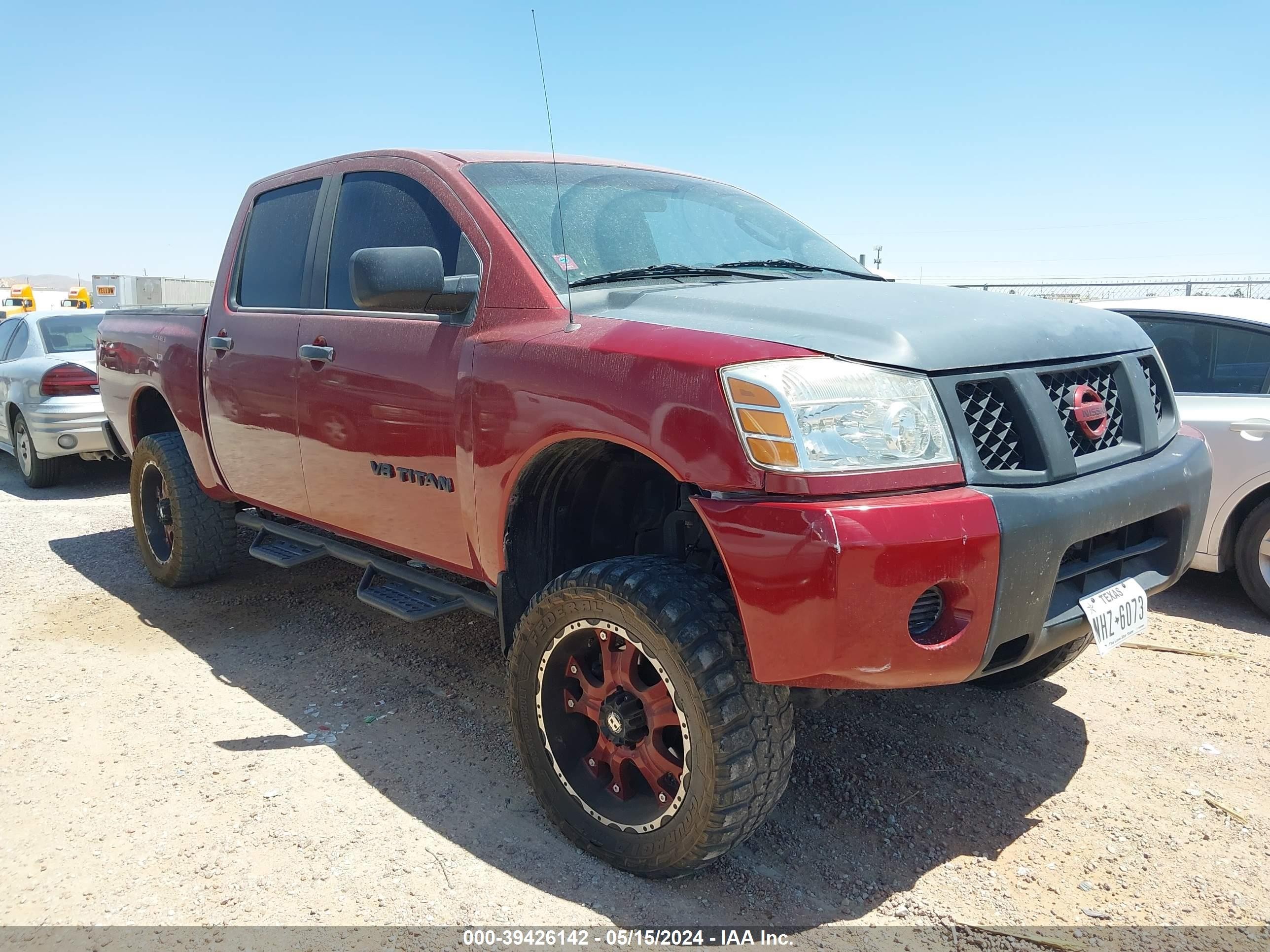 NISSAN TITAN 2008 1n6aa07d78n316971