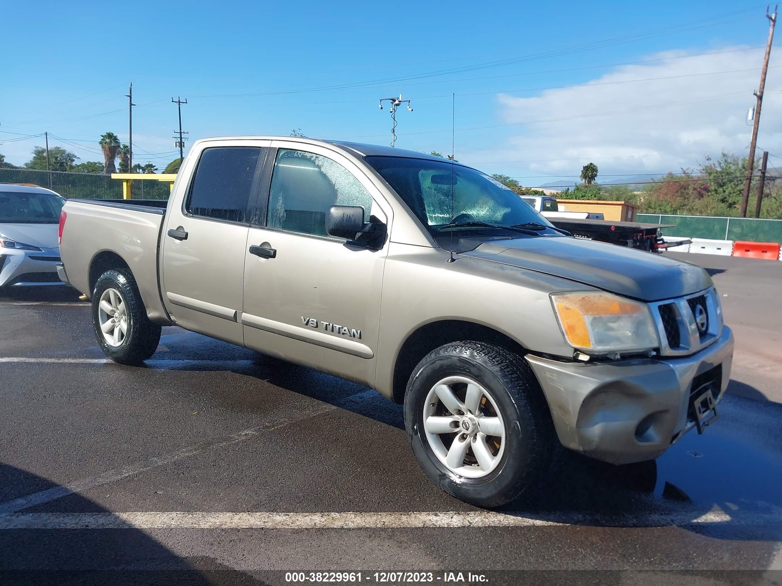 NISSAN TITAN 2008 1n6aa07dx8n342030