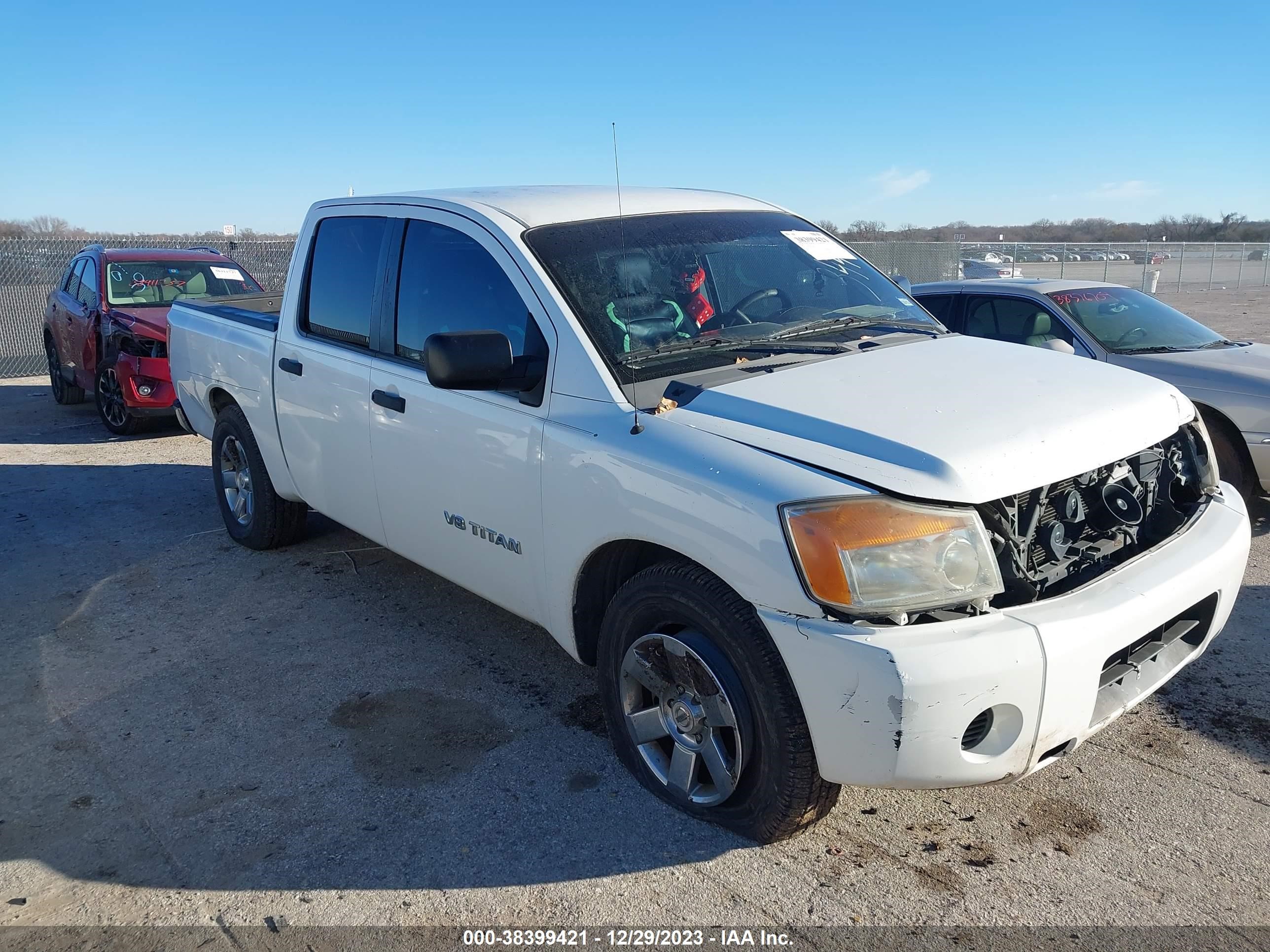 NISSAN TITAN 2008 1n6aa07dx8n353447