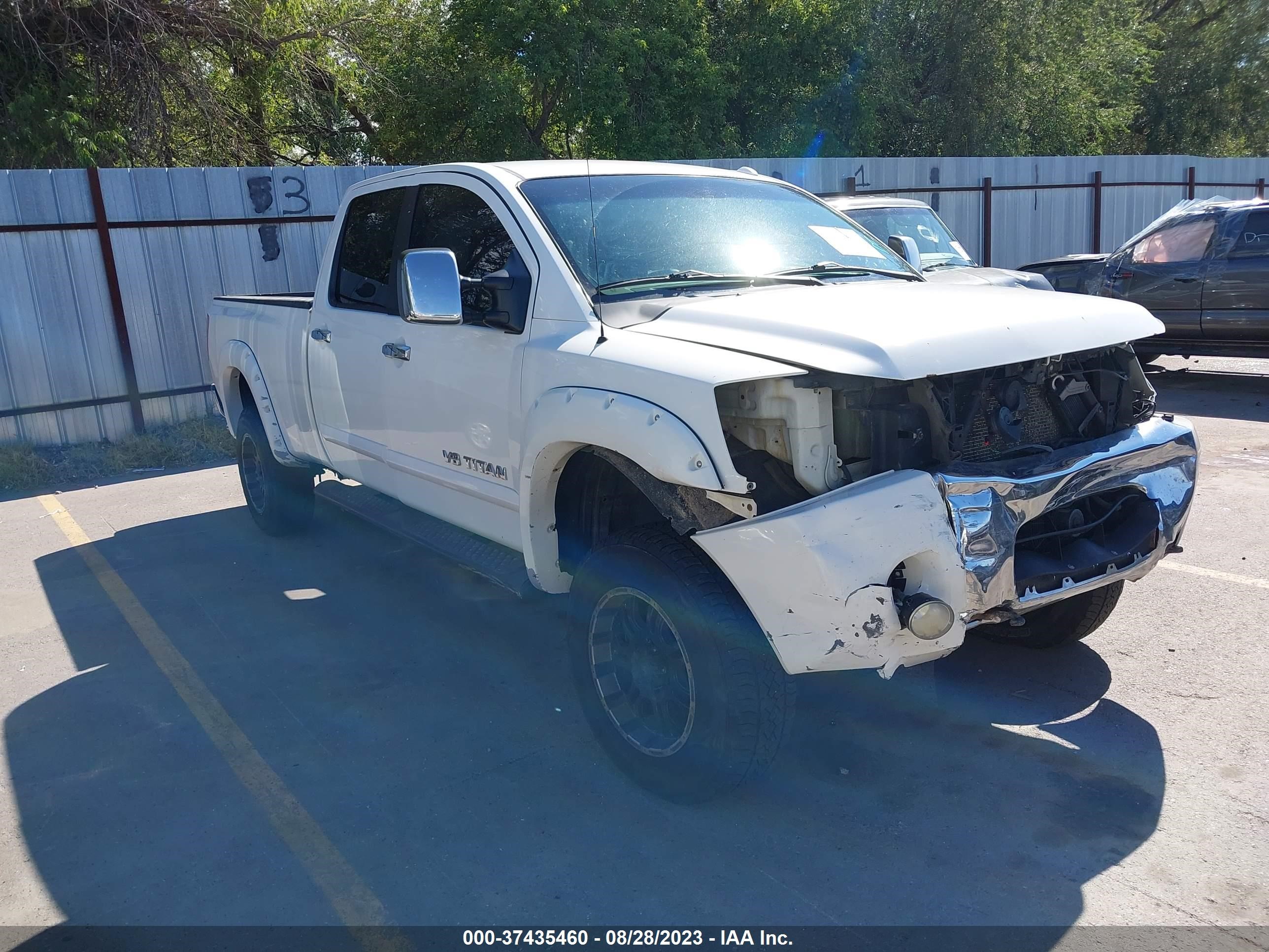 NISSAN TITAN 2008 1n6aa07f08n311595