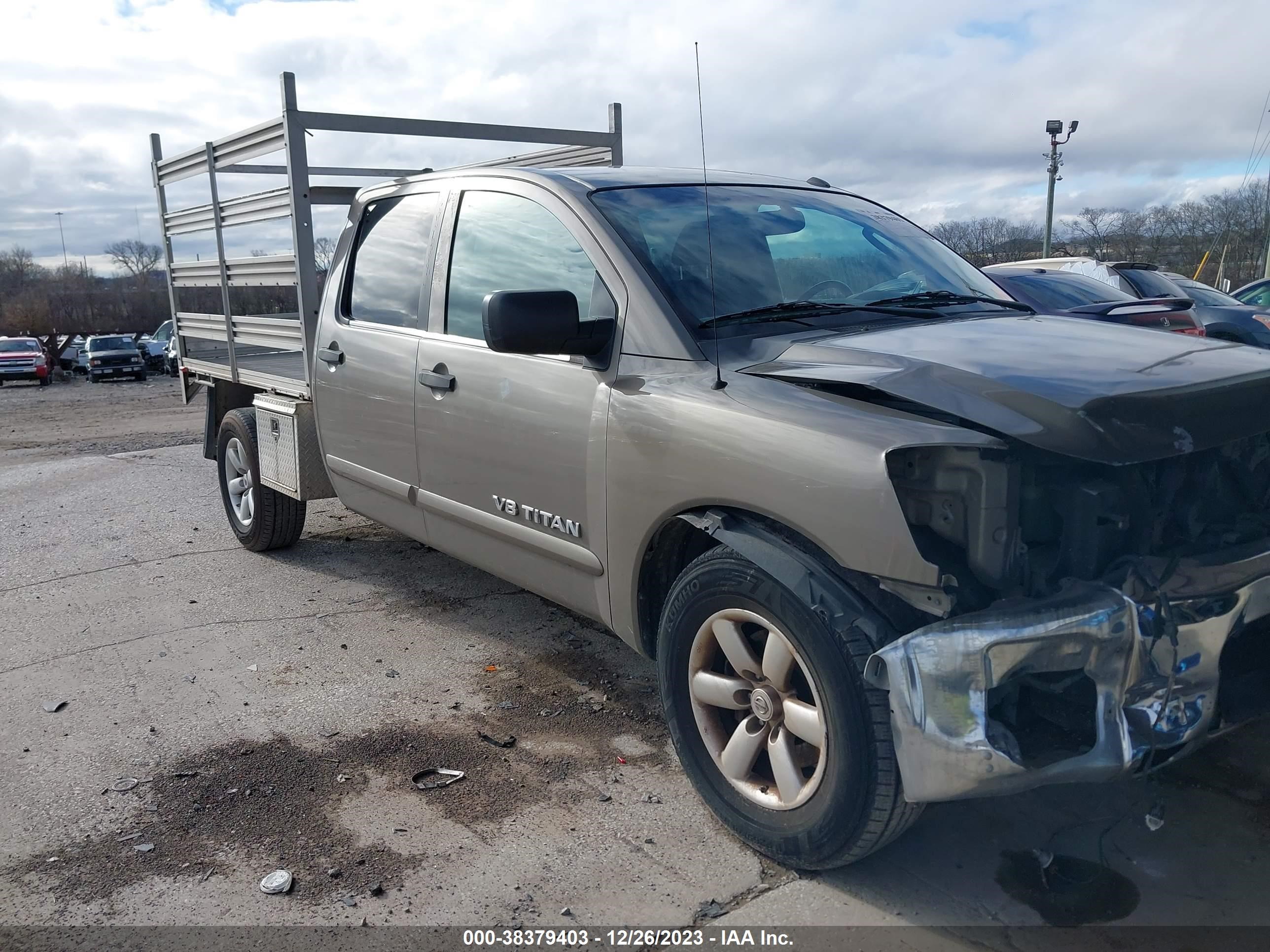 NISSAN TITAN 2008 1n6aa07g28n316208