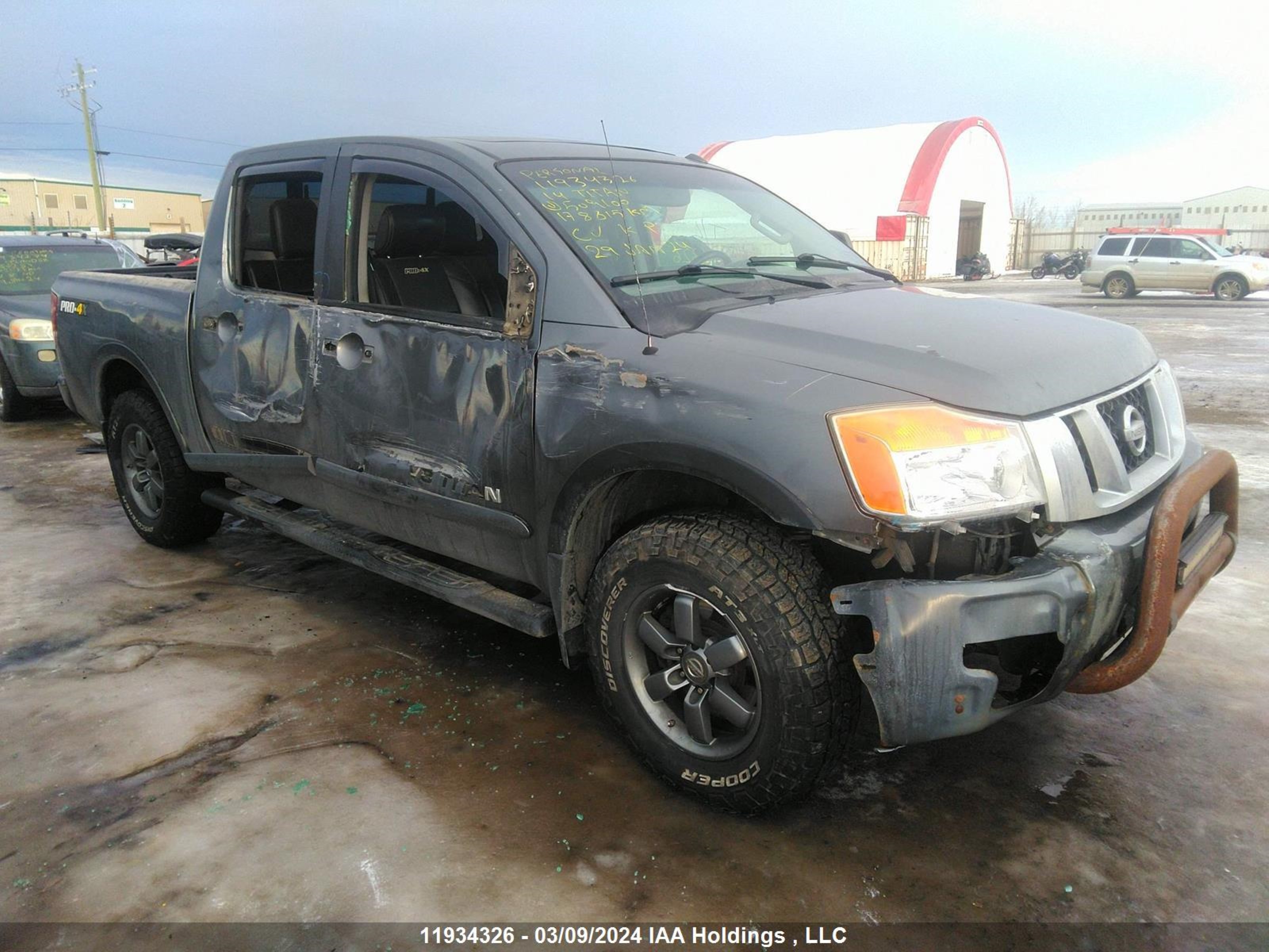 NISSAN TITAN 2014 1n6aa0ec0en509100