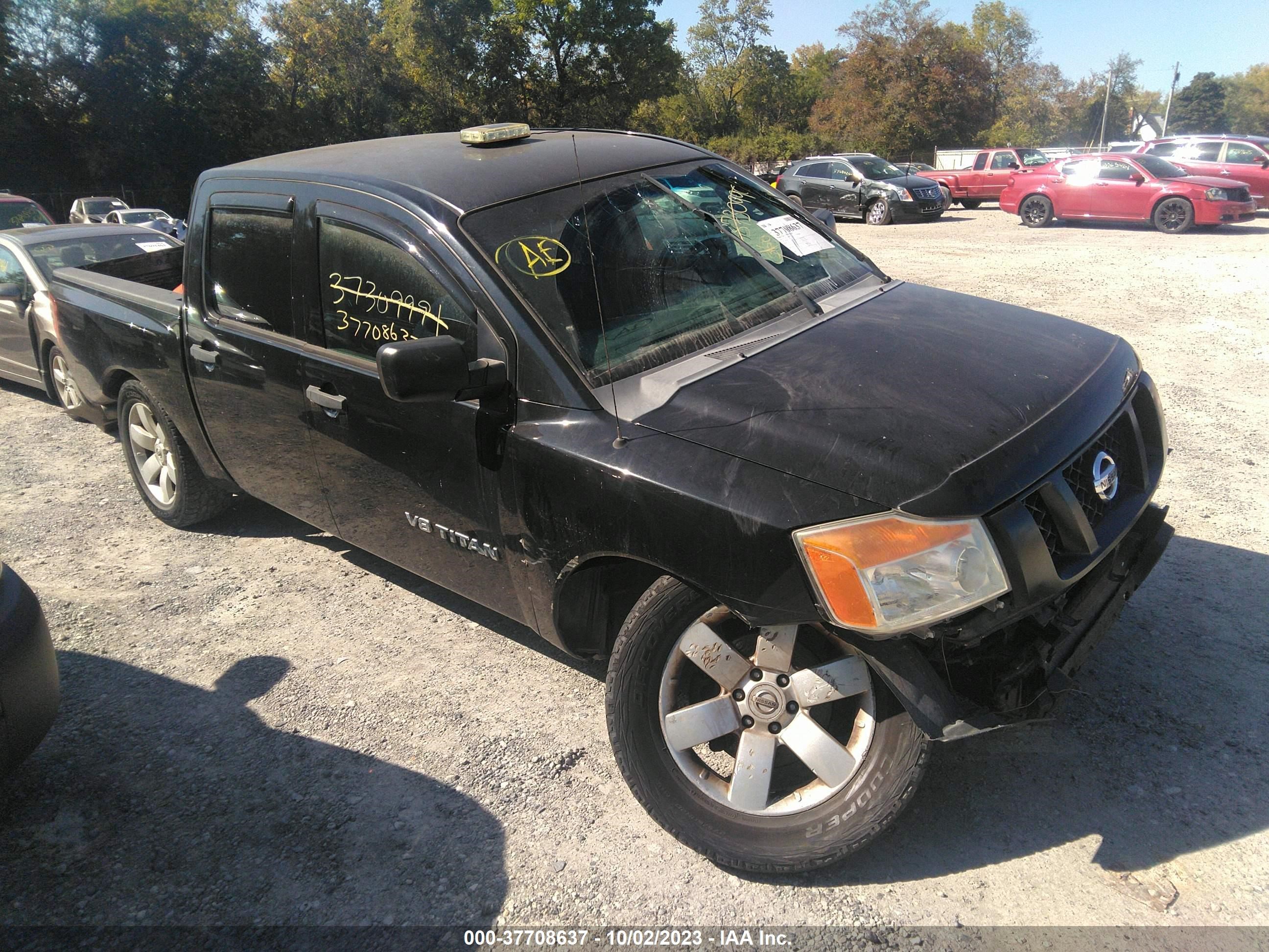 NISSAN TITAN 2011 1n6aa0ek0bn313838