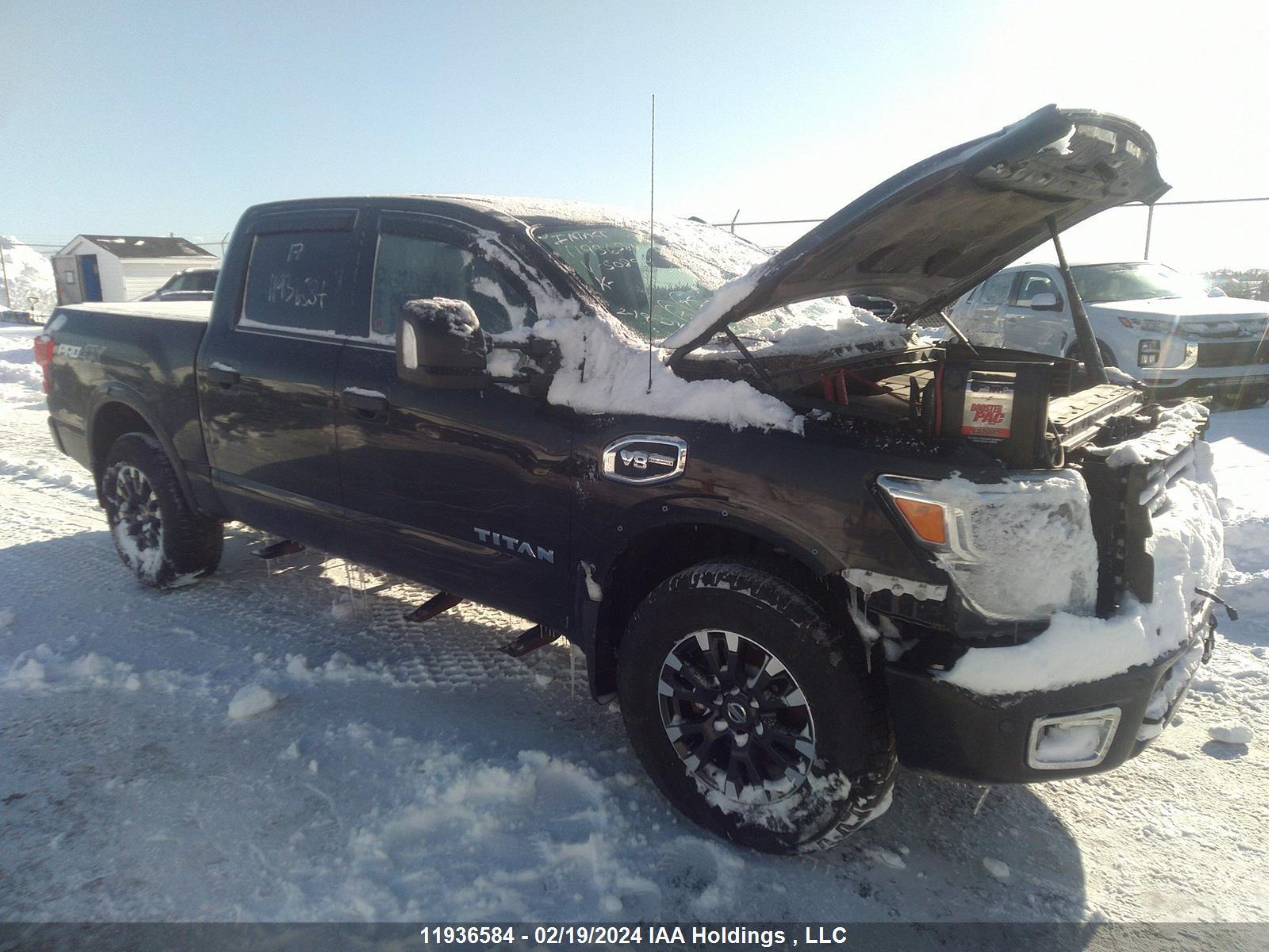 NISSAN TITAN 2017 1n6aa1e50hn508914