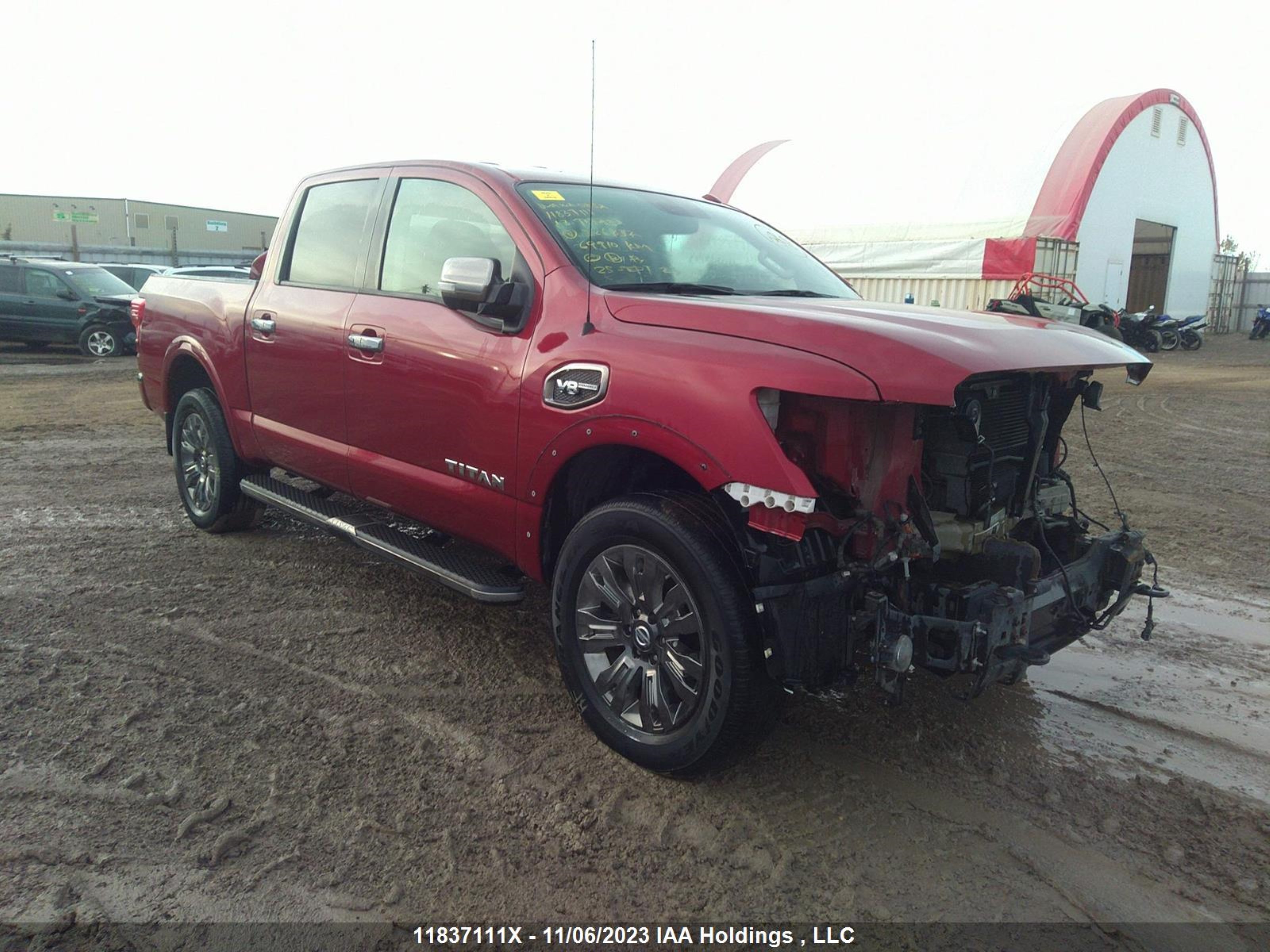 NISSAN TITAN 2017 1n6aa1e50hn526832