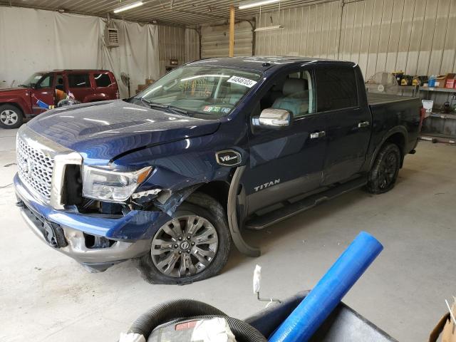 NISSAN TITAN SV 2017 1n6aa1e51hn559189