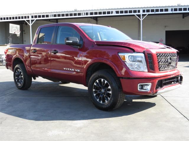 NISSAN TITAN SV 2019 1n6aa1e53kn520594