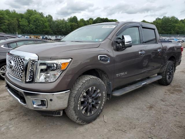 NISSAN TITAN SV 2017 1n6aa1e55hn539690