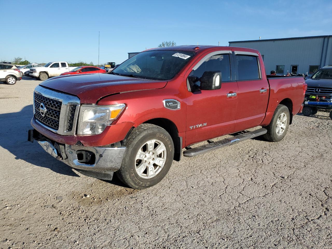 NISSAN TITAN 2017 1n6aa1e55hn561477