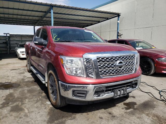 NISSAN TITAN SV 2019 1n6aa1e55kn523500