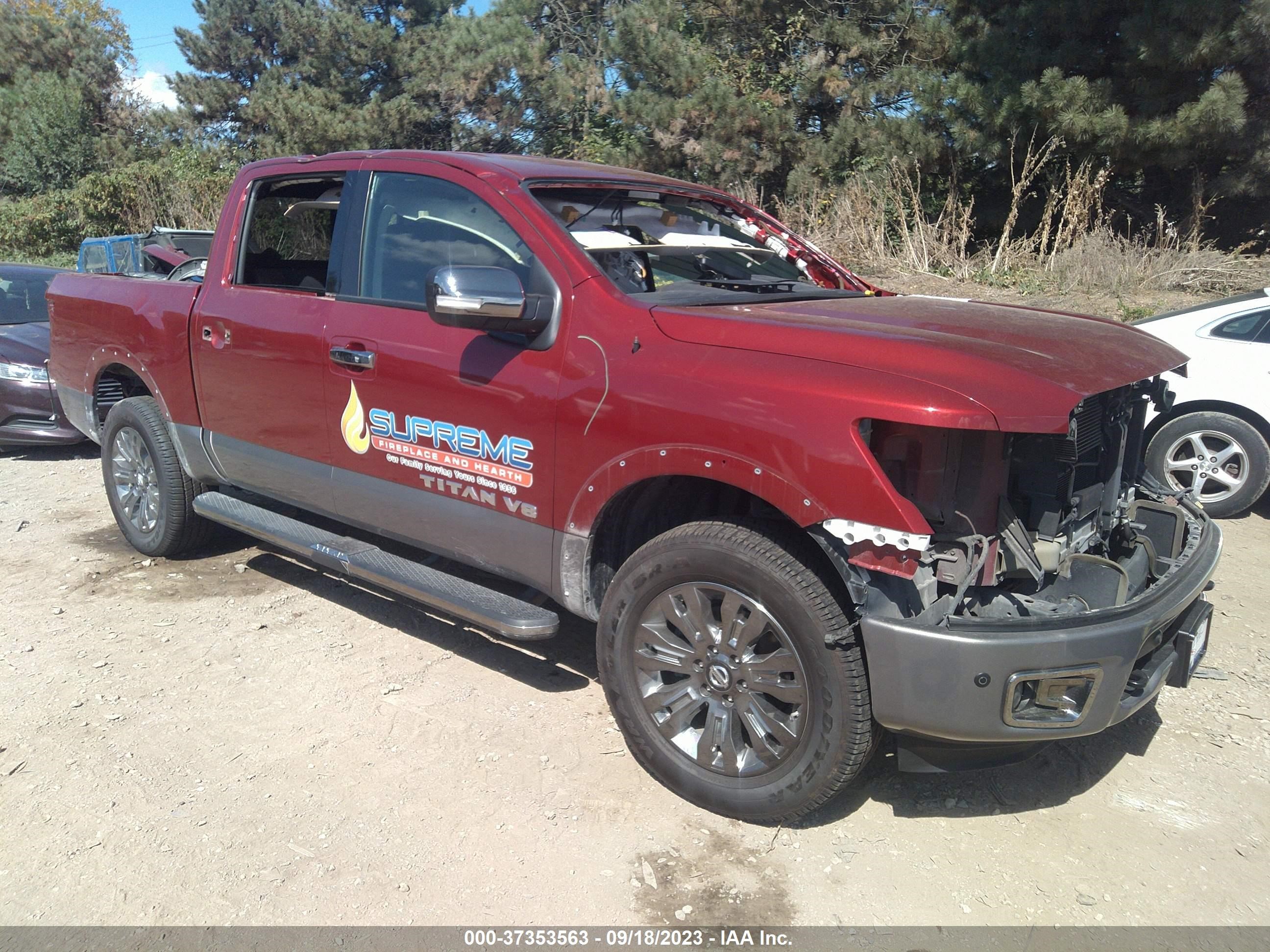 NISSAN TITAN 2019 1n6aa1e56kn504471