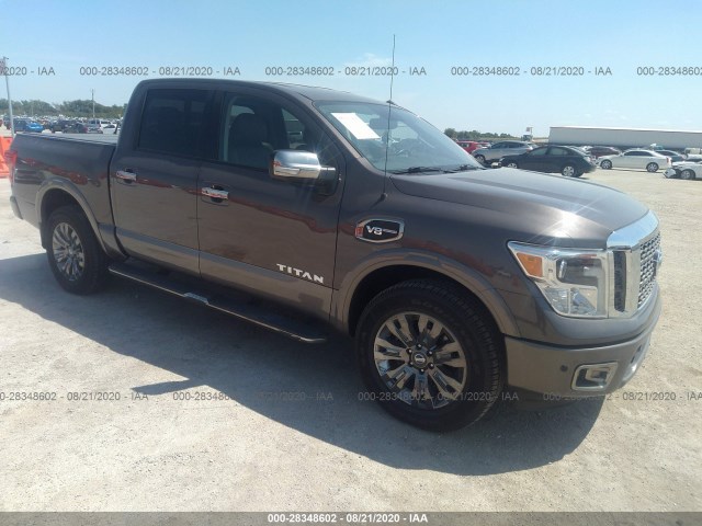 NISSAN TITAN 2017 1n6aa1e58hn513553