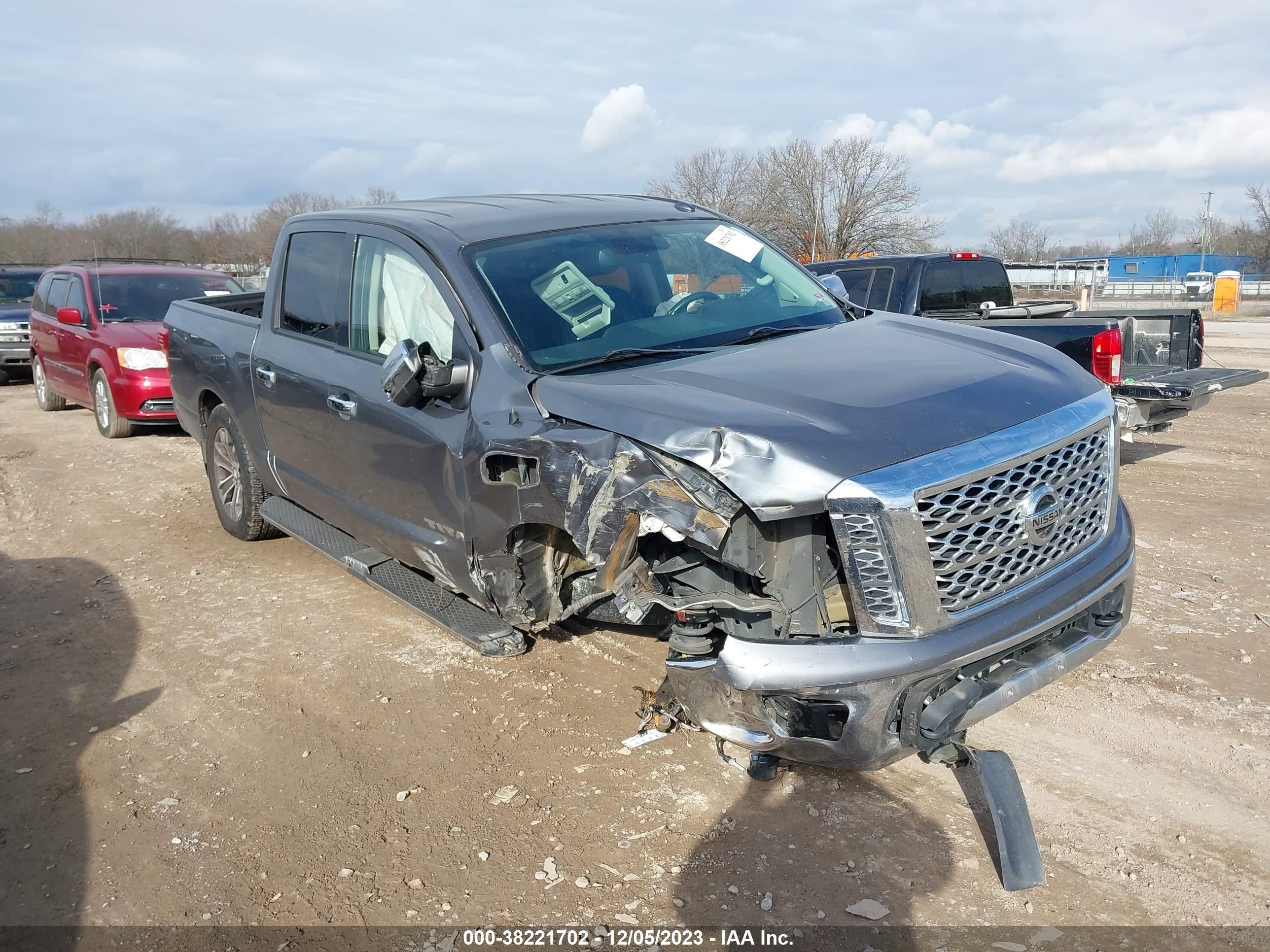 NISSAN TITAN 2017 1n6aa1e58hn555169