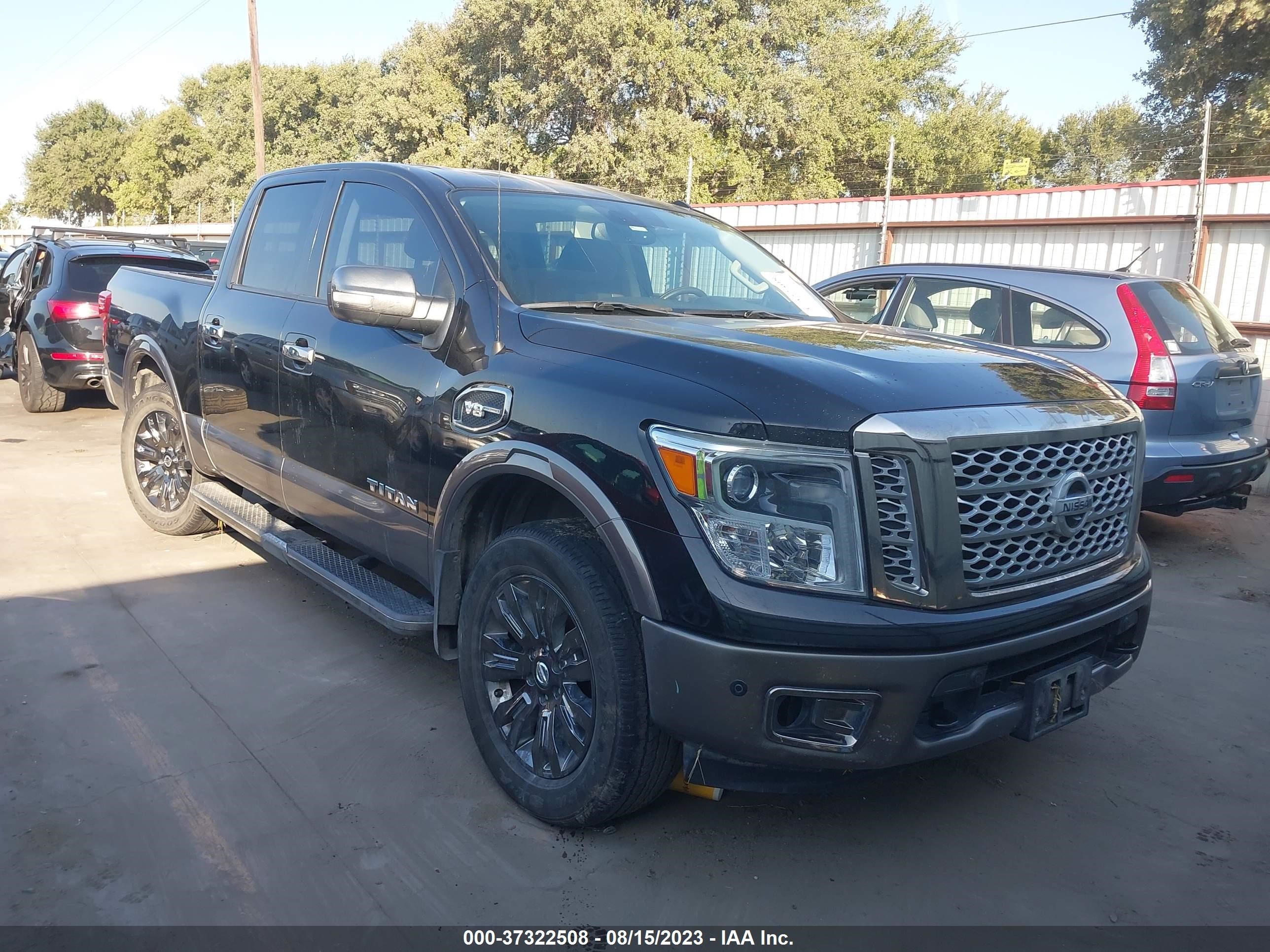 NISSAN TITAN 2017 1n6aa1e58hn566589