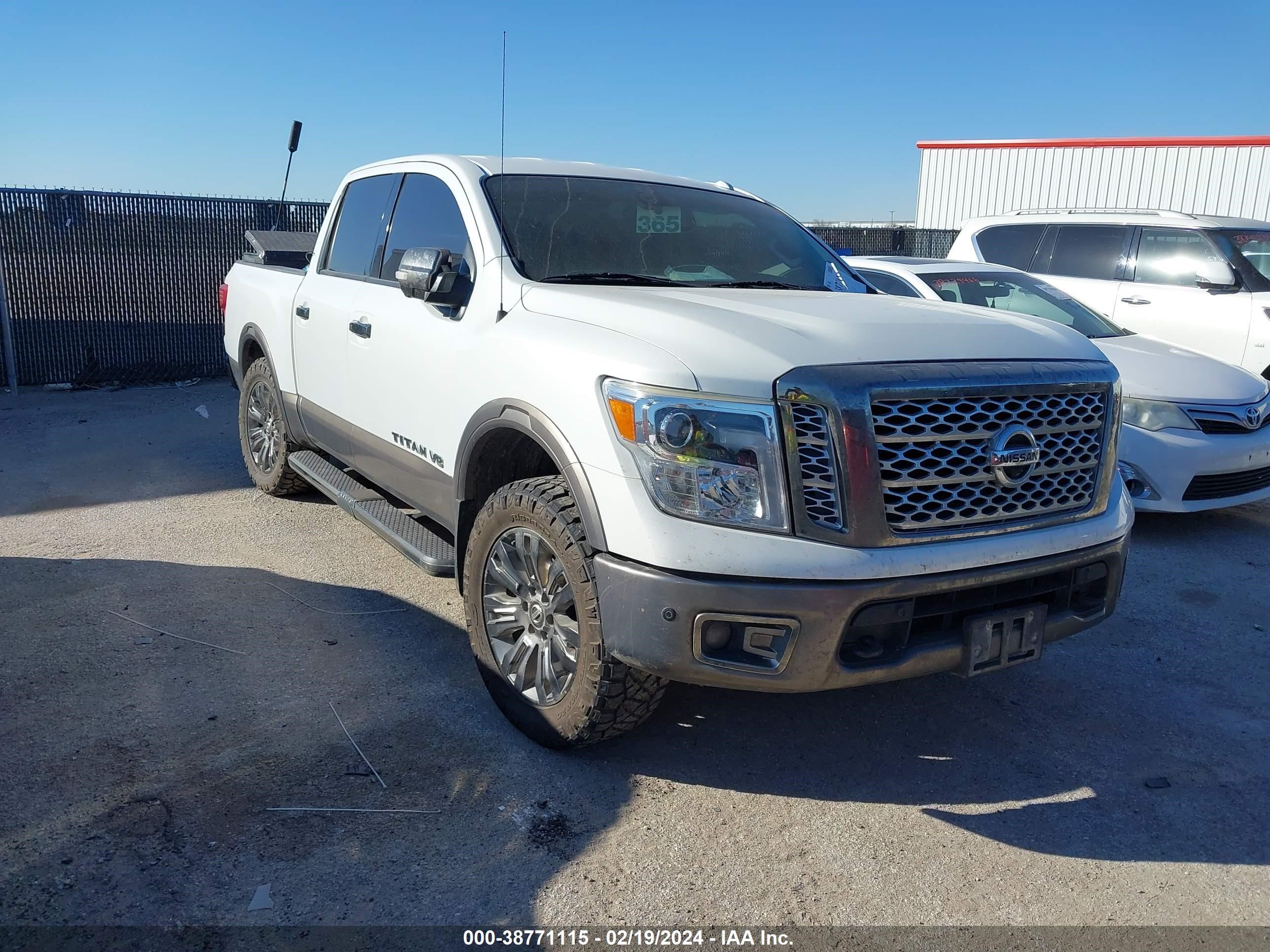 NISSAN TITAN 2019 1n6aa1e59kn512788