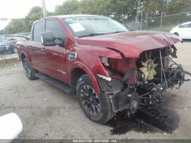 NISSAN TITAN 2017 1n6aa1e5xhn504479