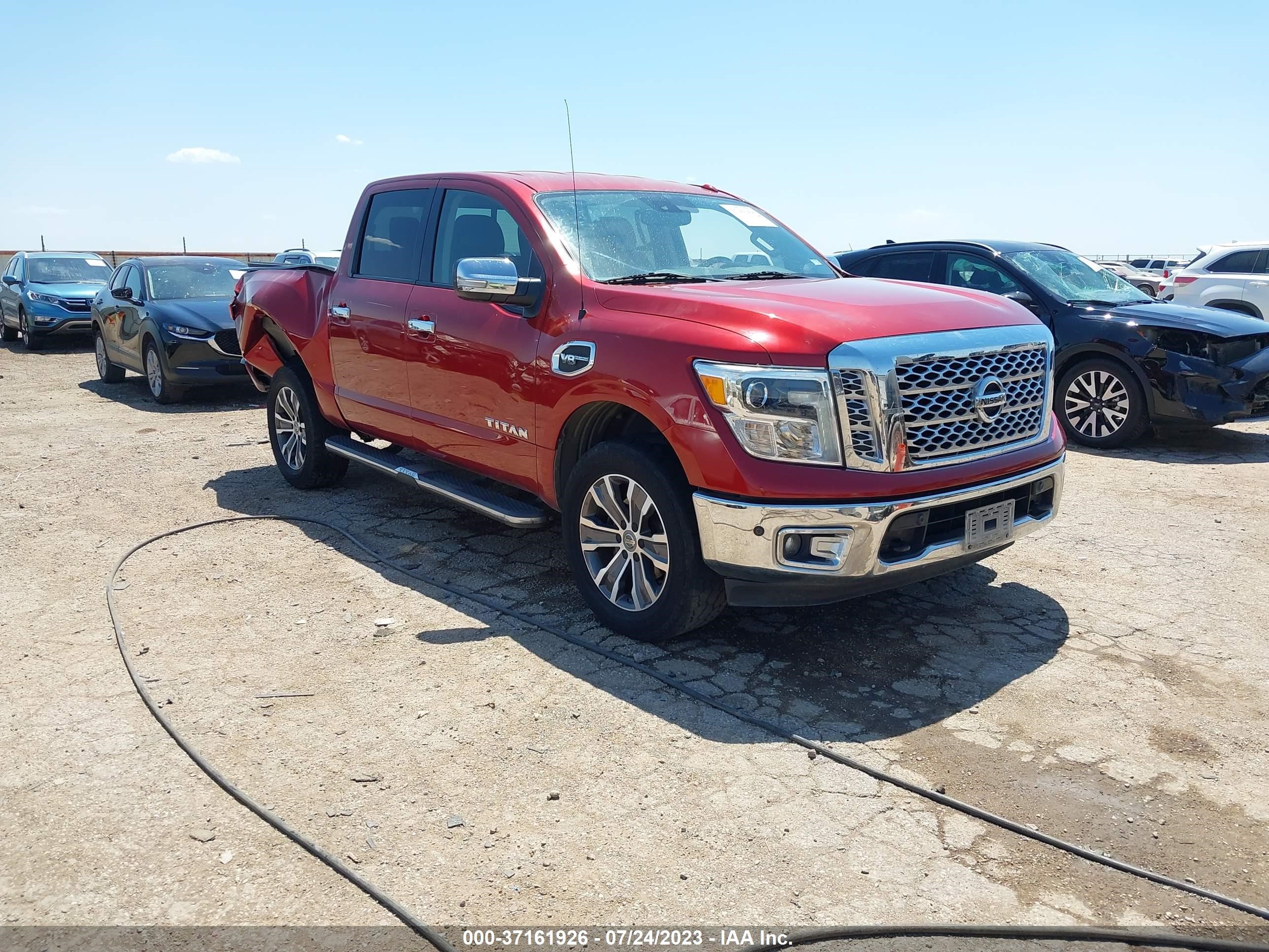 NISSAN TITAN 2017 1n6aa1e5xhn538776