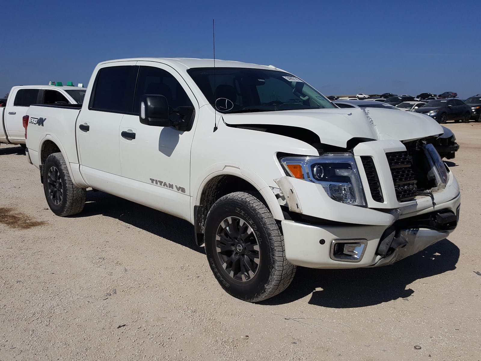 NISSAN TITAN SV 2018 1n6aa1e5xjn545880