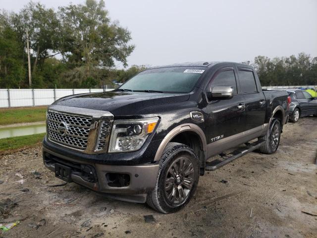 NISSAN TITAN SV 2017 1n6aa1e60hn521252